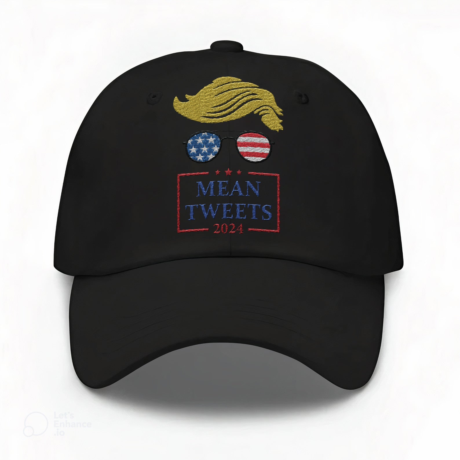 Mean Tweets 2024 Trump Embroidered Hat #16 Tu4