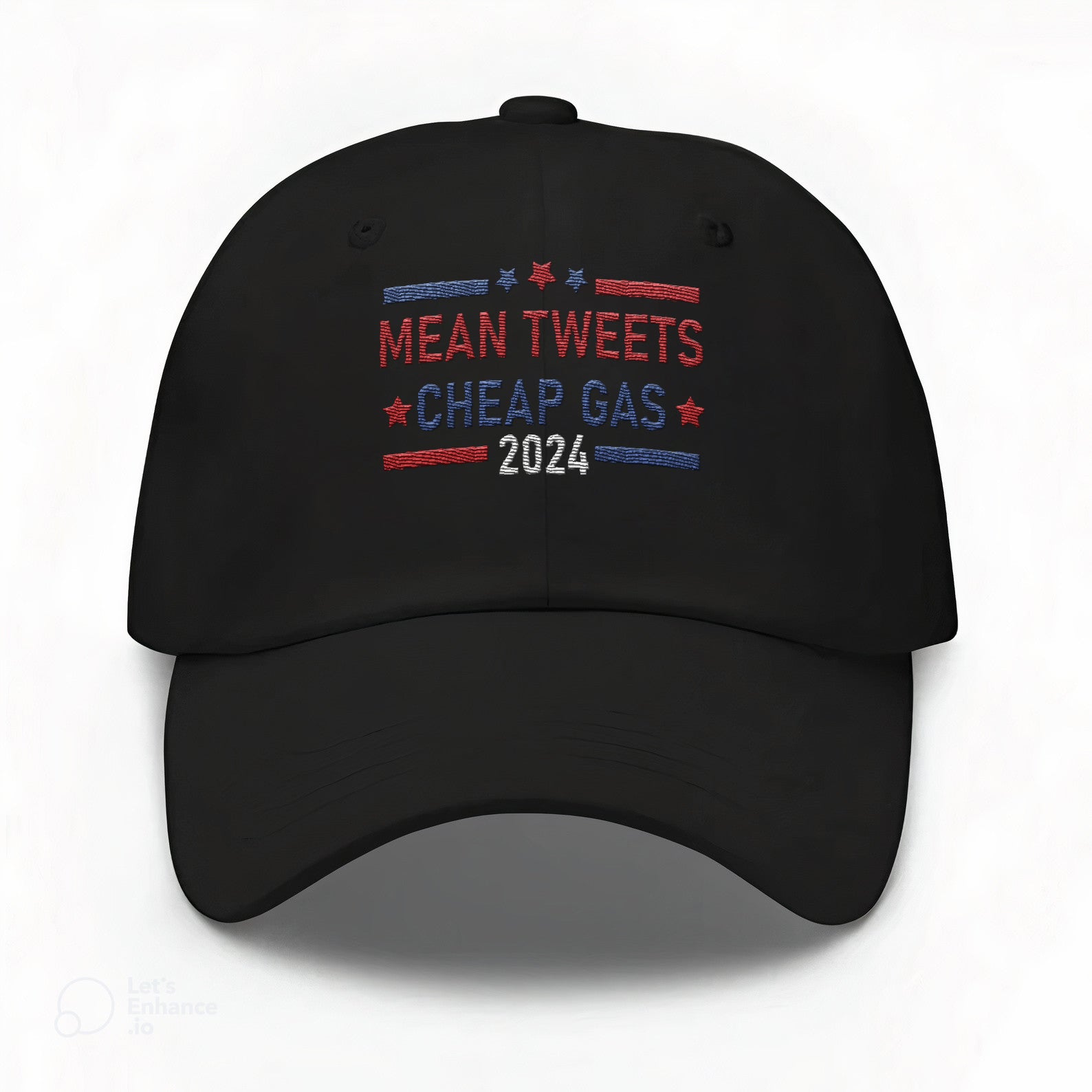 Mean Tweets Cheap Gas Embroidered Hat #22 Tu4
