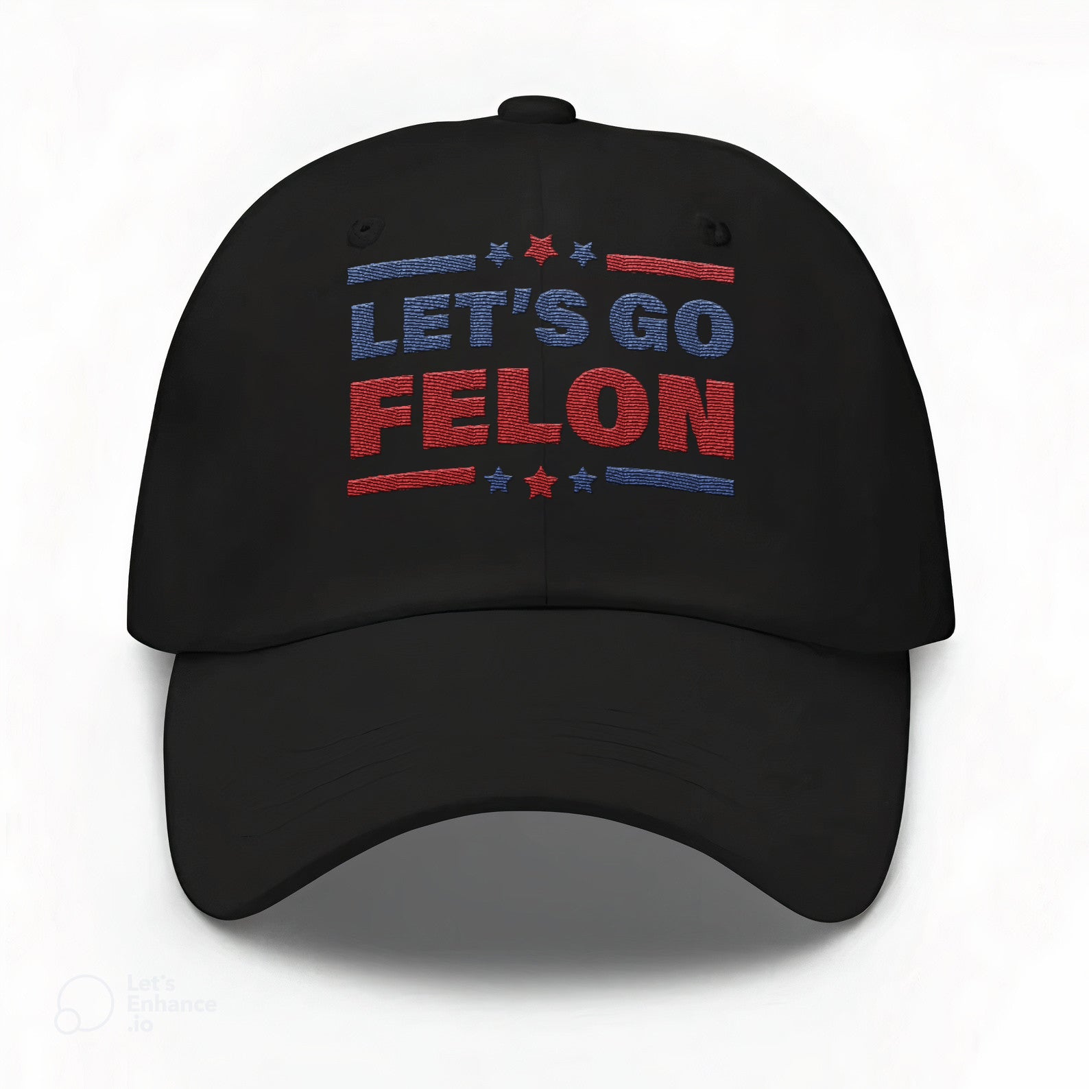Let'S Go Felon Trump 24 Embroidered Hat #45 Tu4