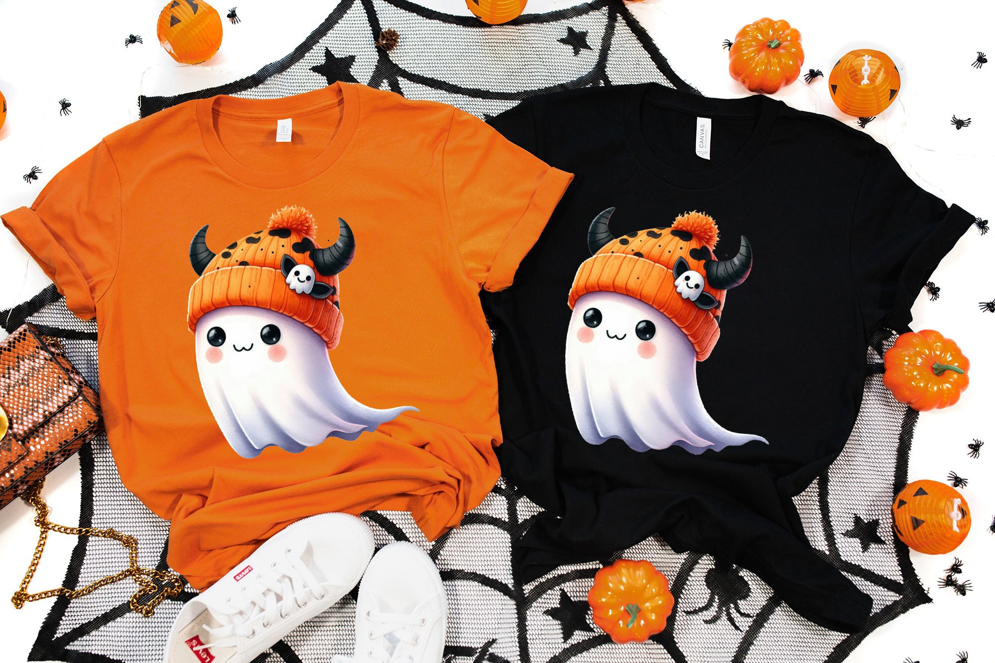 Halloween Ghost Shirt, Cute Ghost Shirt, Womens Halloween Shirt, Cute Fall Shirt, Spooky Season Shirt HW2507 17