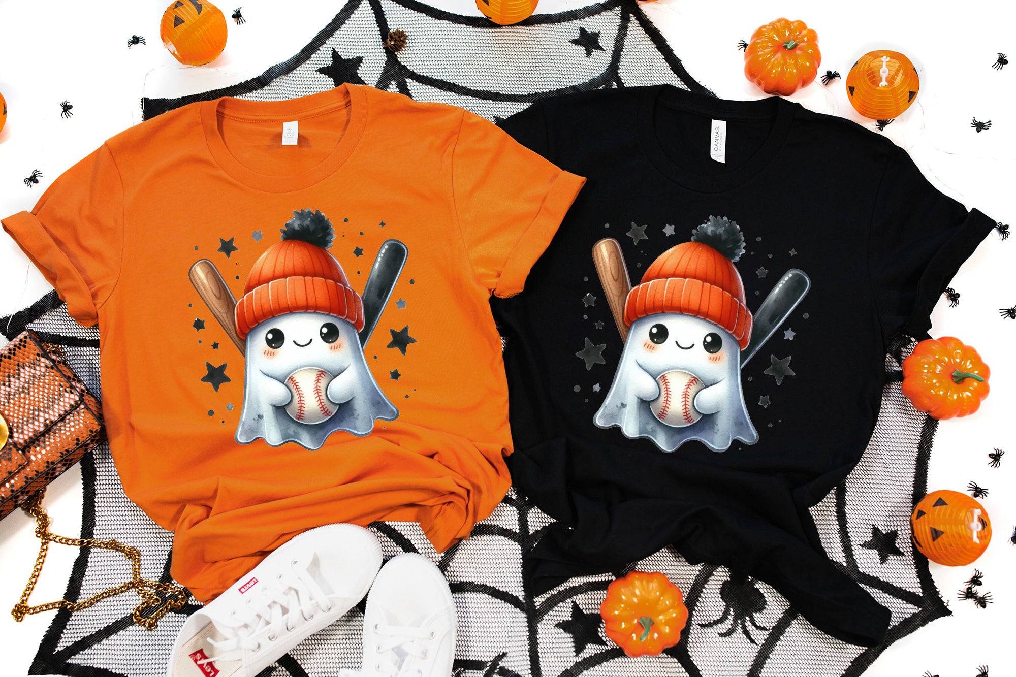 Halloween Ghost Shirt, Cute Ghost Shirt, Womens Halloween Shirt, Cute Fall Shirt, Spooky Season Shirt HW2507 18