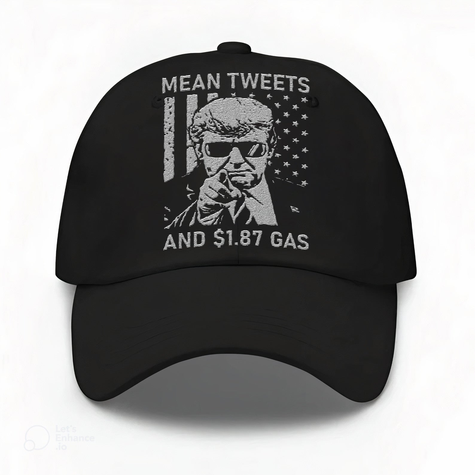Mean Tweets 24 Trump Embroidered Hat #49 Tu4