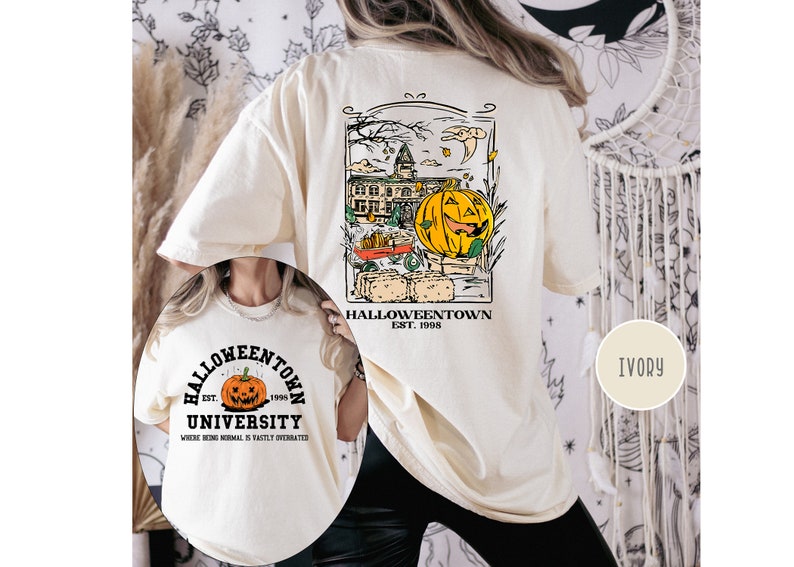 Halloweentown 1998 Shirt,Pumpkin Halloween Shirt,Halloweentown University Shirt v2,Spooky Season,Halloween Shirt,Halloween Gift