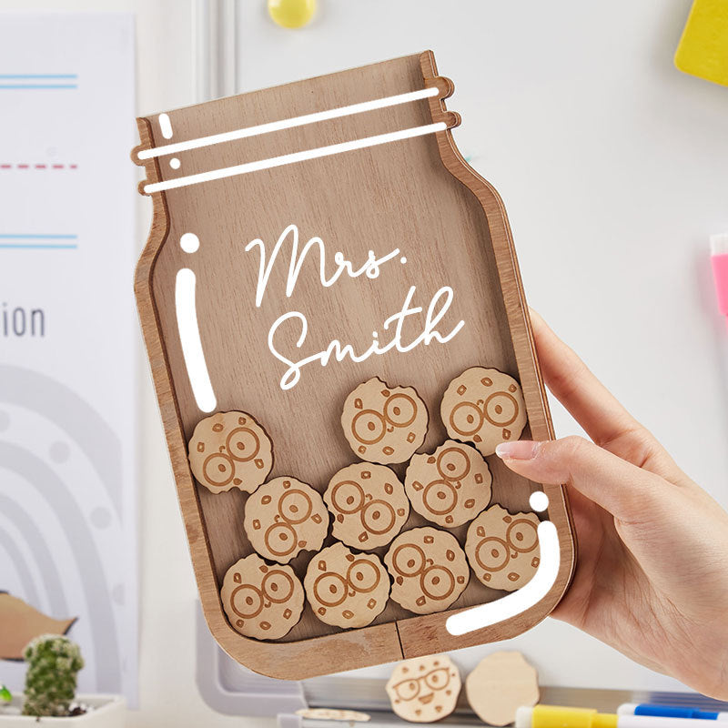Personalized Take A Bite Of A Biscuit Teacher Reward Jar rejar