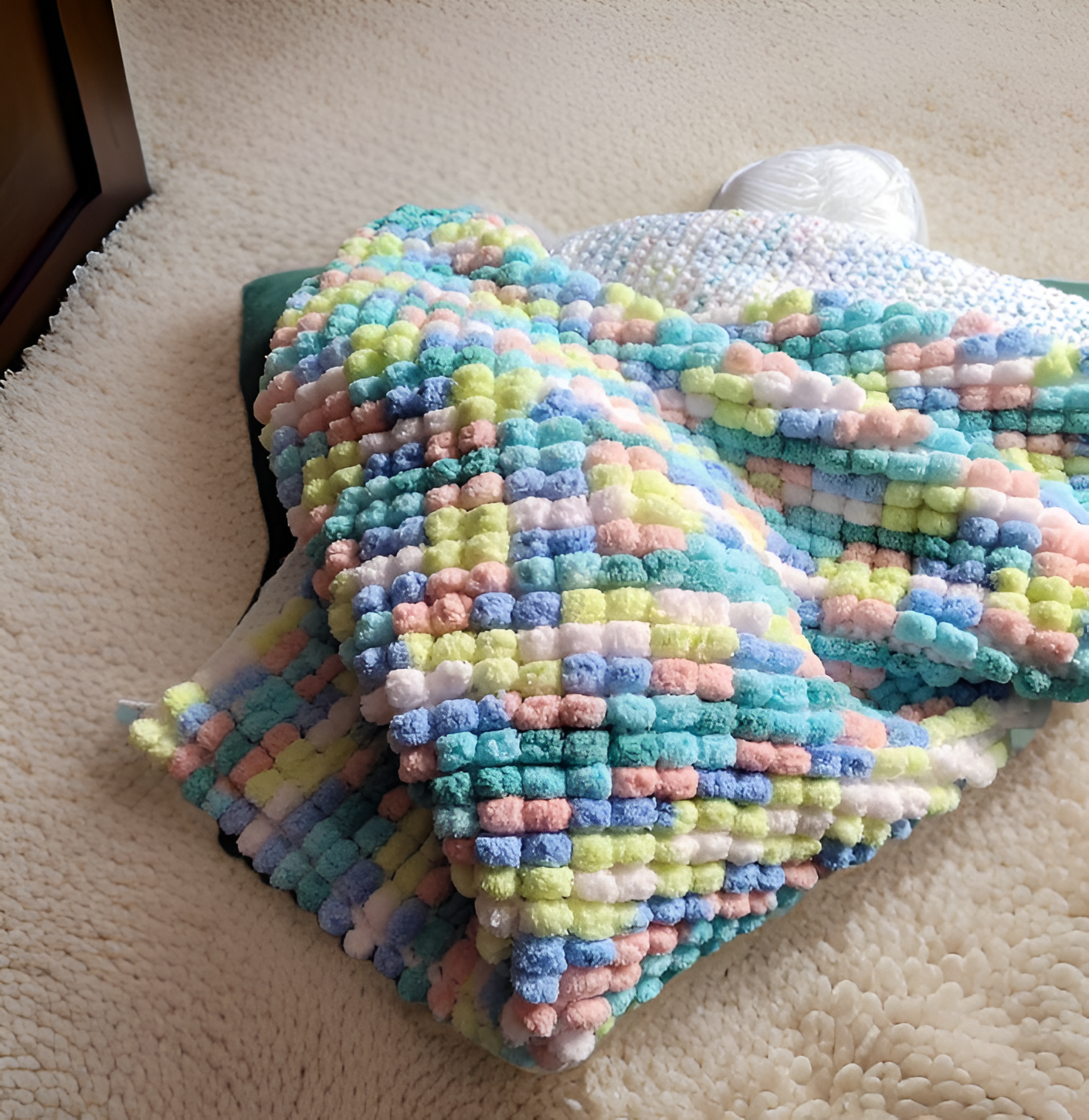 Bubblegum Blanket Crochet Pattern SVG15 CRO1910