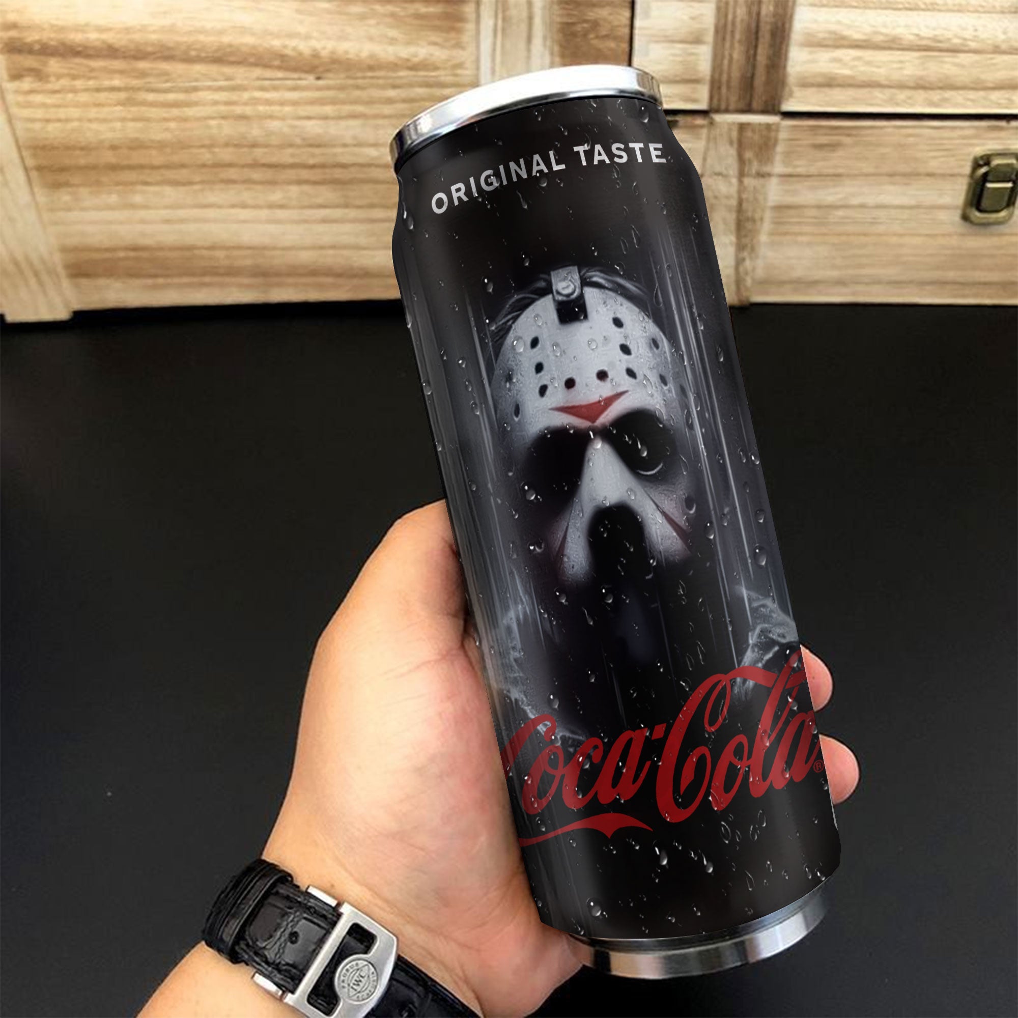 ACoca Drink Jason Voorhees Halloween Insulated Tumbler Stainless Steel Water - 16Oz 436320_parent tumb1