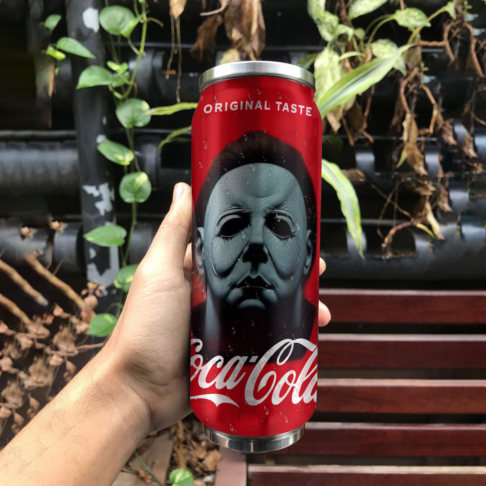 ACoca Drink Michael Myers Halloween Insulated Tumbler Stainless Steel Water - 16Oz 314520_parent tumb1