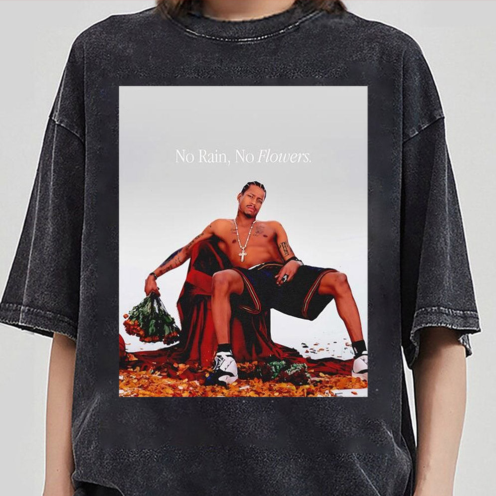 Allen Iverson No Rain No Flowers T-Shirts, Sweatshirt, Hoodie