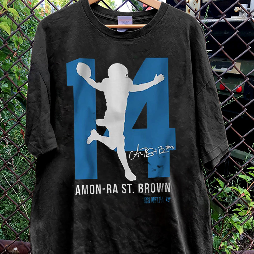 Amon-ra St Brown Action Number Silo Shirt