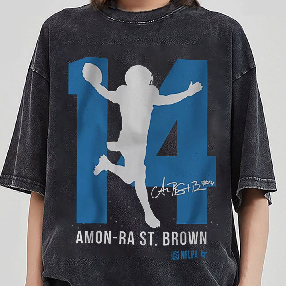 Amon-ra St Brown Action Number Silo Shirt