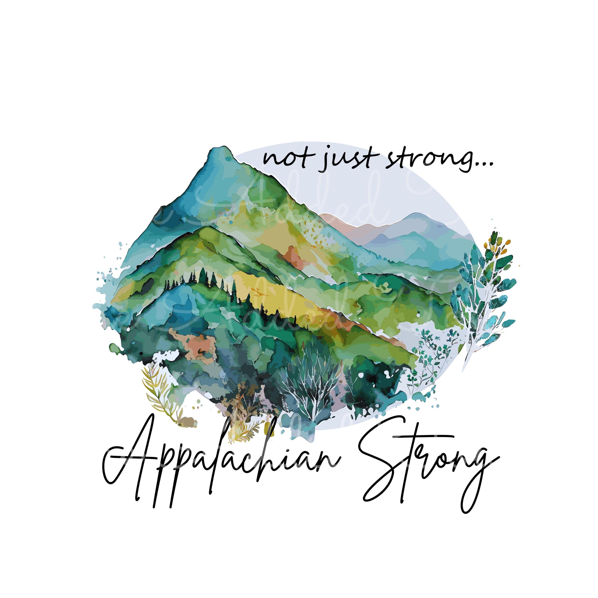 Appalachian Strong PNG, Virginia Strong, North Carolina Strong, South Carolina, Georgia Strong, Tennessee Strong, Appalachian Mountains PNG TMC