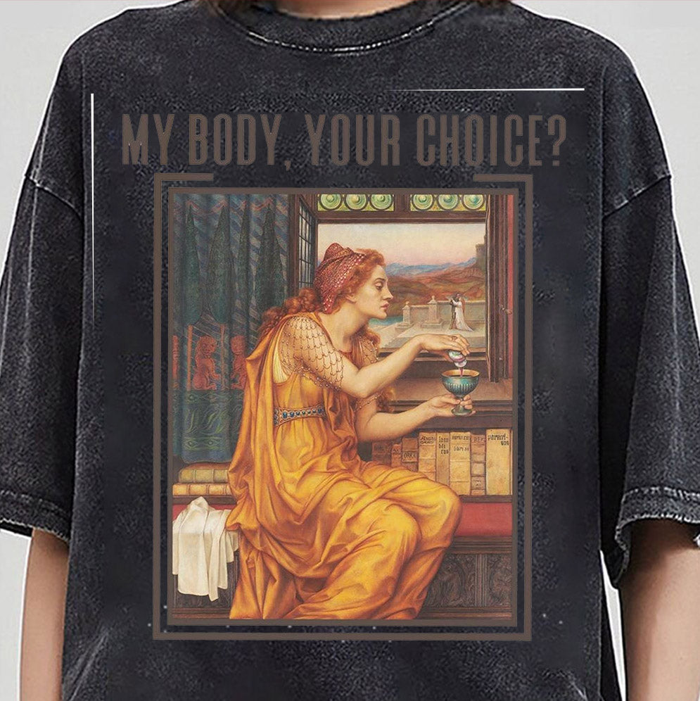 Aqua Tofana Sweatshirt,  Giulia Tofana Apothecary Shirt, Funny Feminist Pro Choice Tee, My Body My Choice