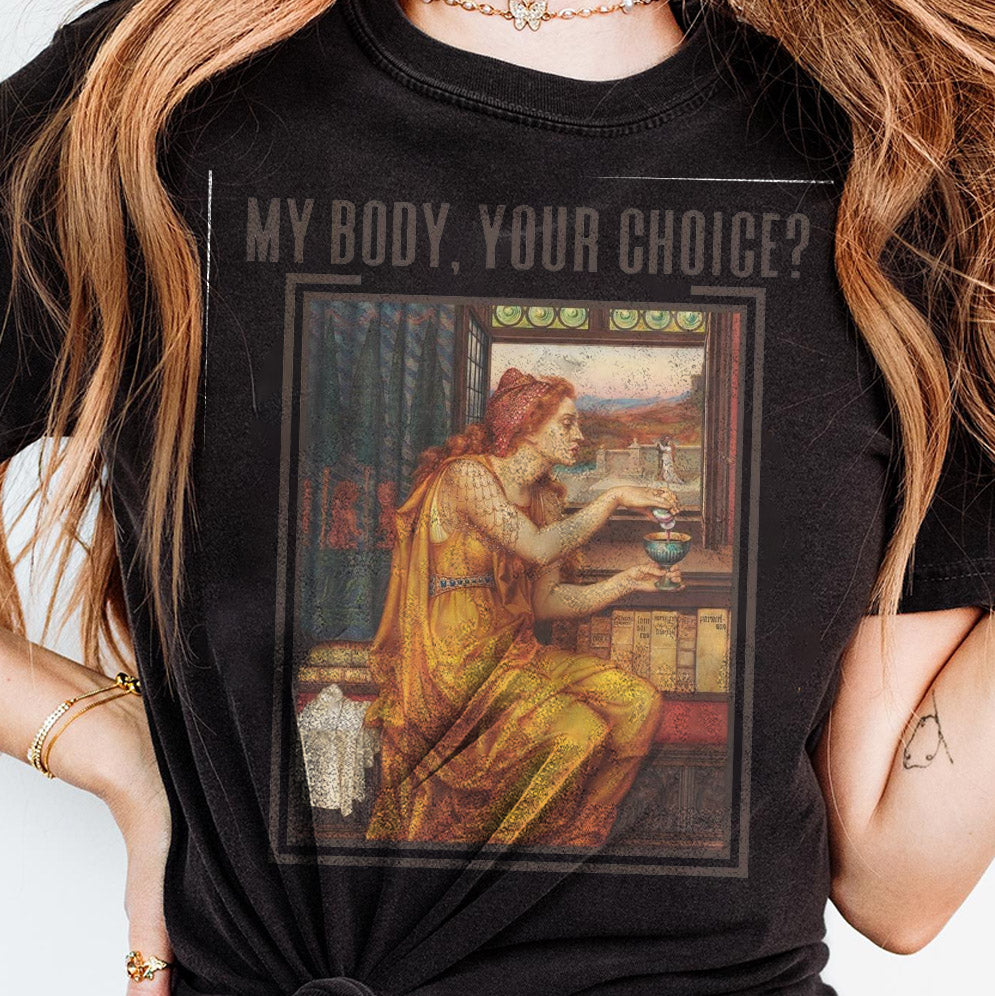 Aqua Tofana Sweatshirt,  Giulia Tofana Apothecary Shirt, Funny Feminist Pro Choice Tee, My Body My Choice