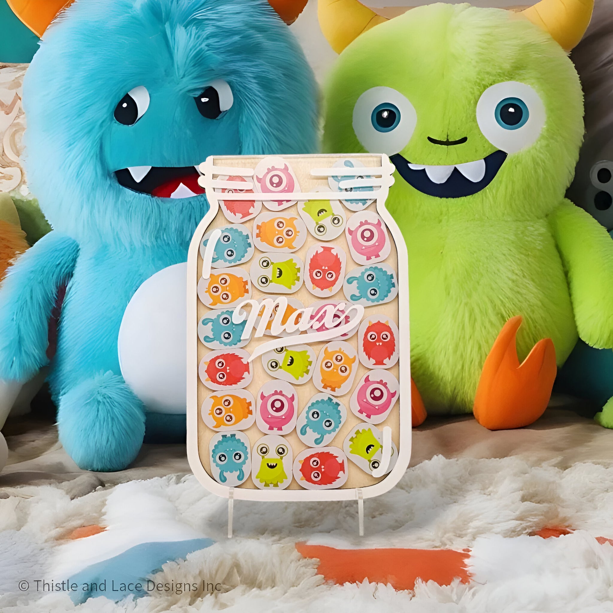 Monster themed reward jar tokens, personalized reward jars, reward system, reward tokens, back to school, gift for kids, class reward jar rejar