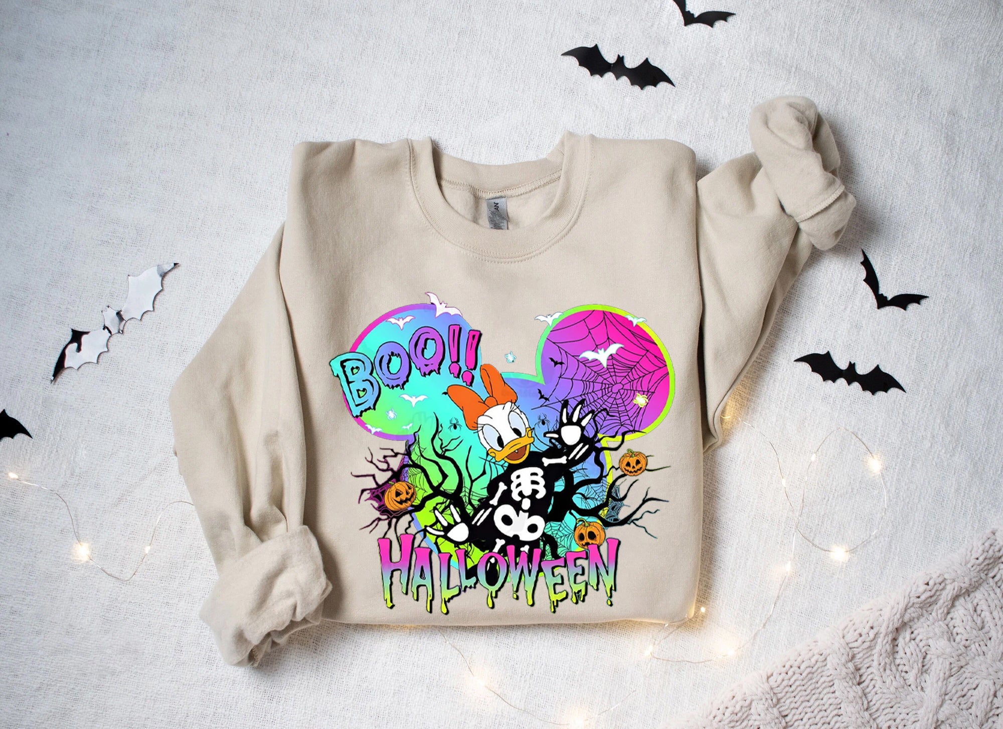 Mouse And Friend Halloween 2024 Shirt Bundle, Not So Scary Halloween Shirt, Family Halloween Shirts Shirt DH2407 29