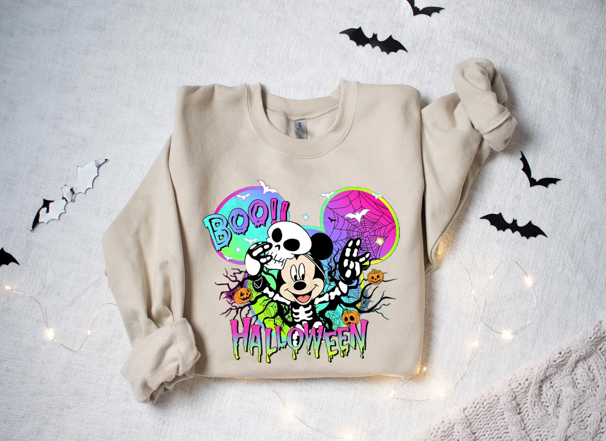 Mouse And Friend Halloween 2024 Shirt Bundle, Not So Scary Halloween Shirt, Family Halloween Shirts Shirt DH2407 30