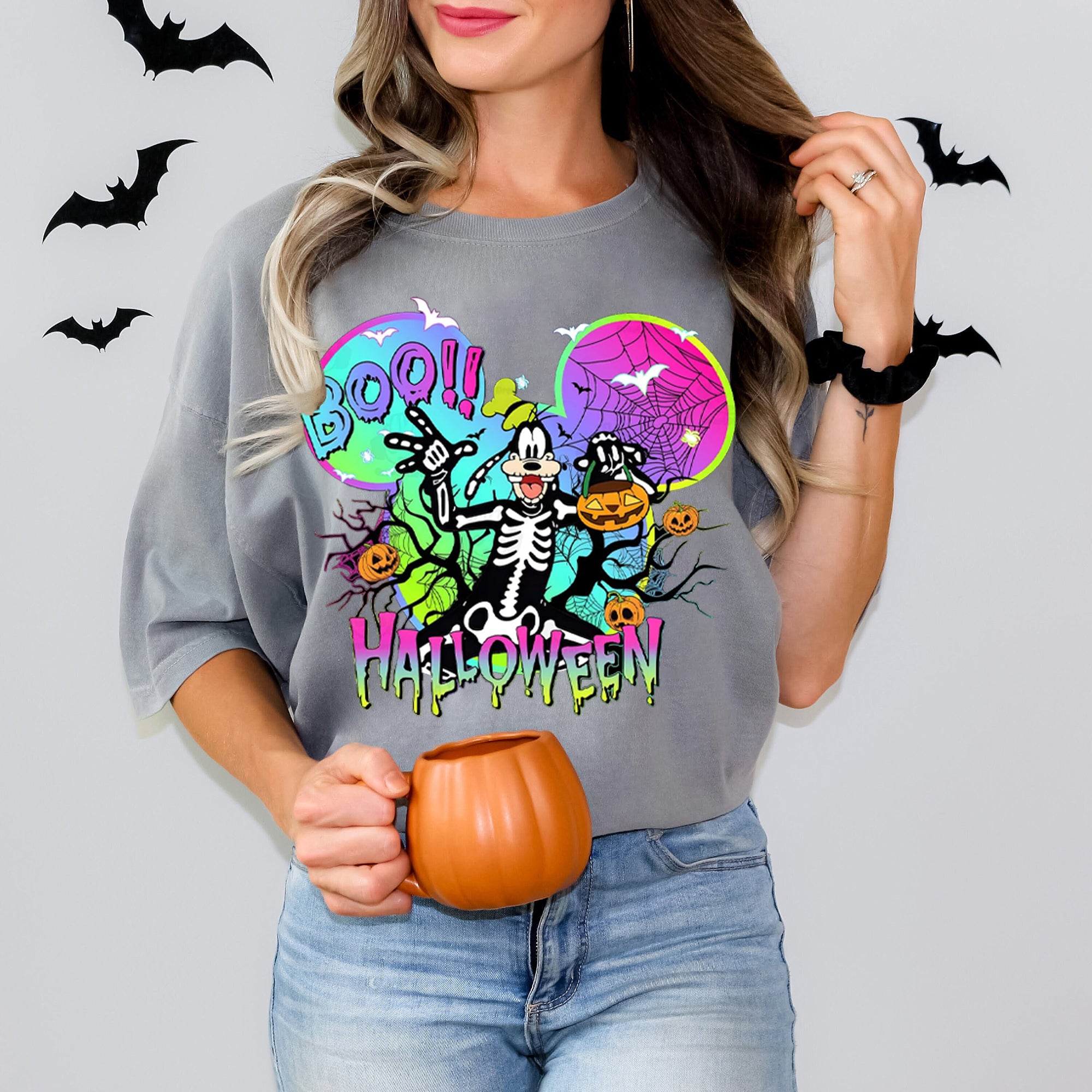 Mouse And Friend Halloween 2024 Shirt Bundle, Not So Scary Halloween Shirt, Family Halloween Shirts Shirt DH2407 27
