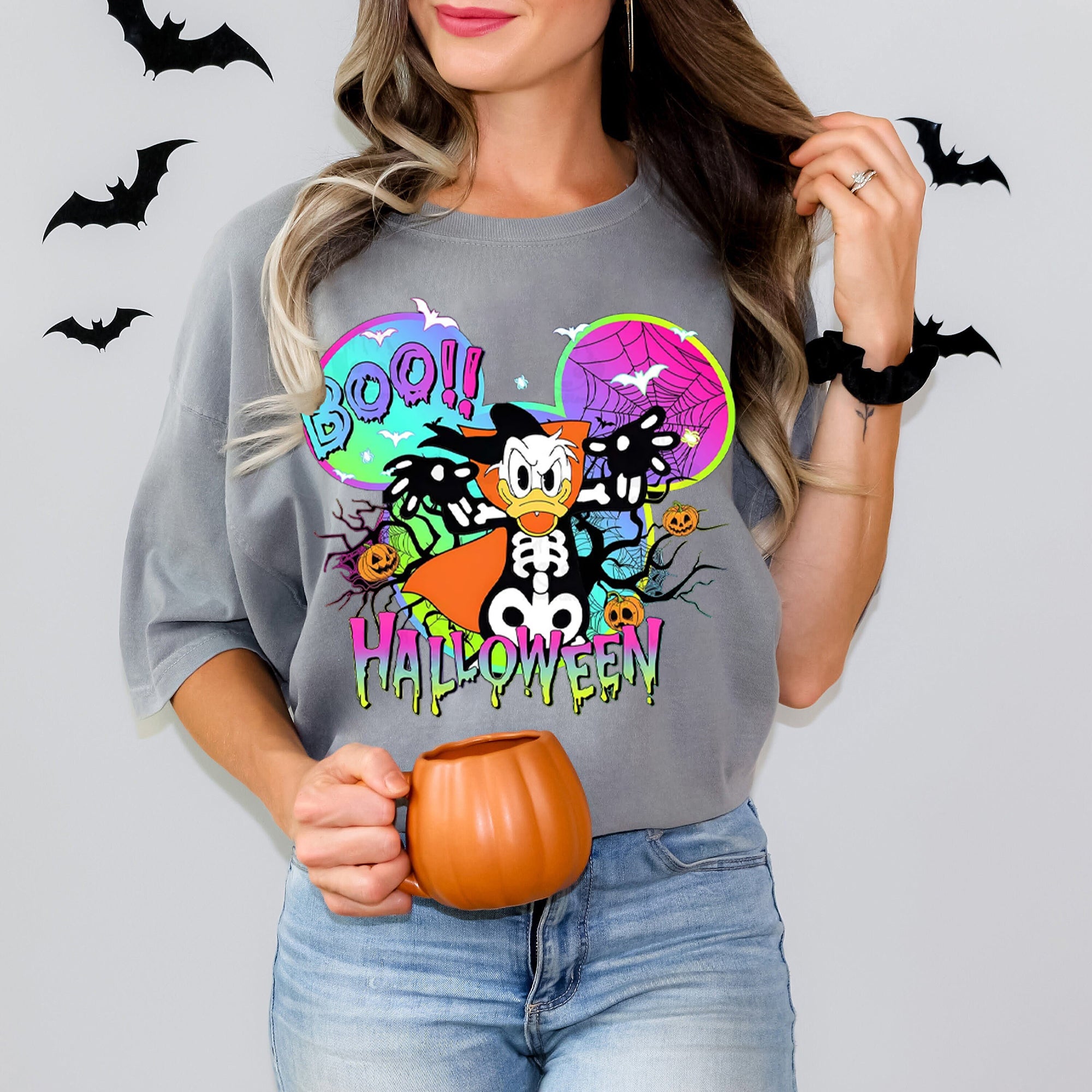 Mouse And Friend Halloween 2024 Shirt Bundle, Not So Scary Halloween Shirt, Family Halloween Shirts Shirt DH2407 28