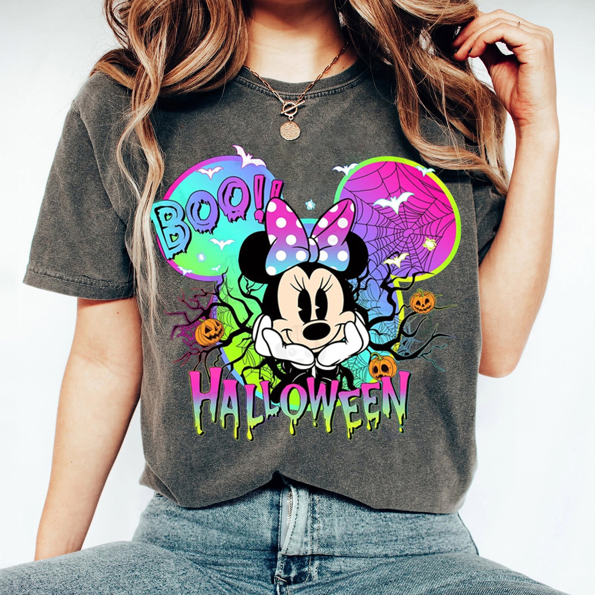 Mouse And Friend Halloween 2024 Shirt Bundle, Not So Scary Halloween Shirt, Family Halloween Shirts Shirt DH2407 26