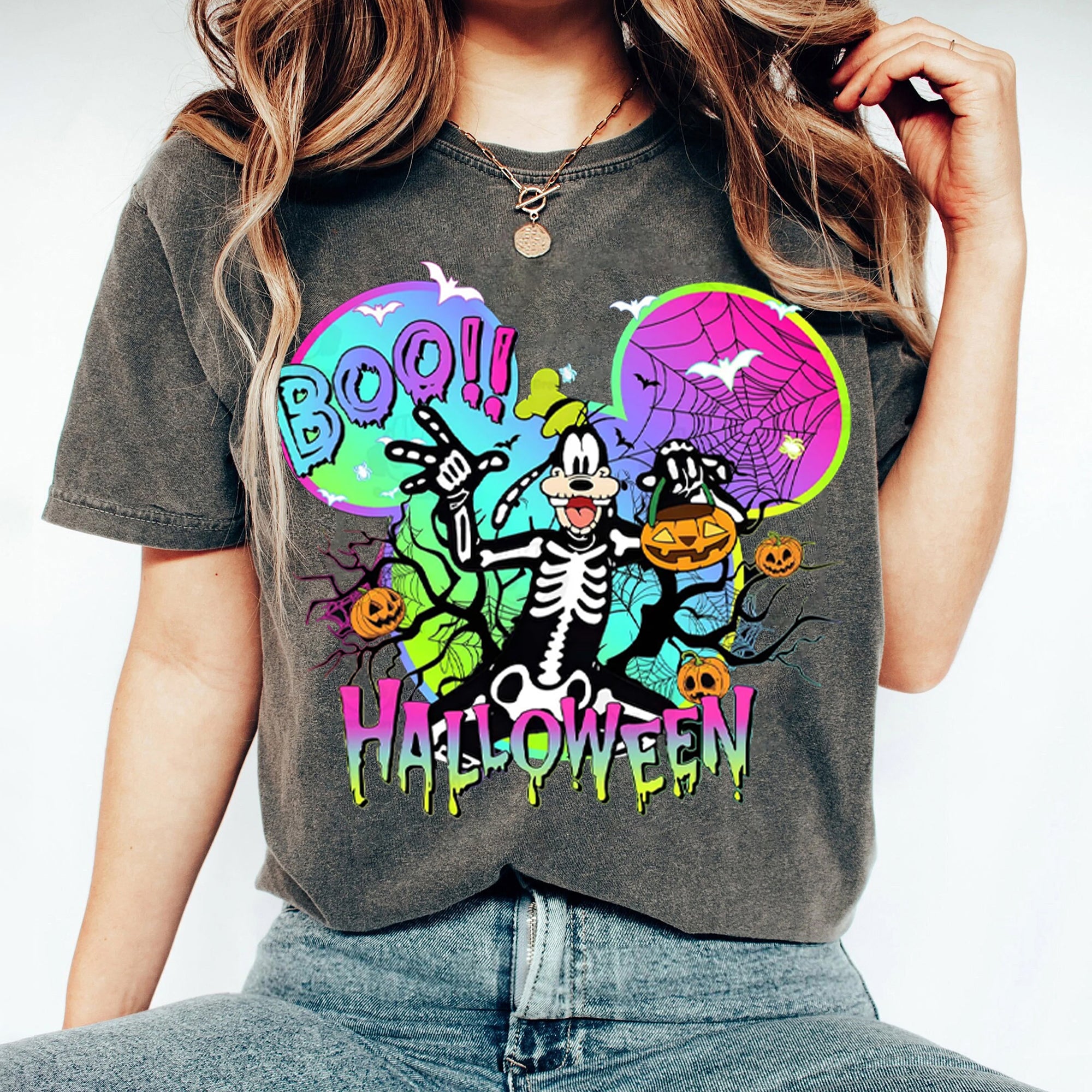 Mouse And Friend Halloween 2024 Shirt Bundle, Not So Scary Halloween Shirt, Family Halloween Shirts Shirt DH2407 27