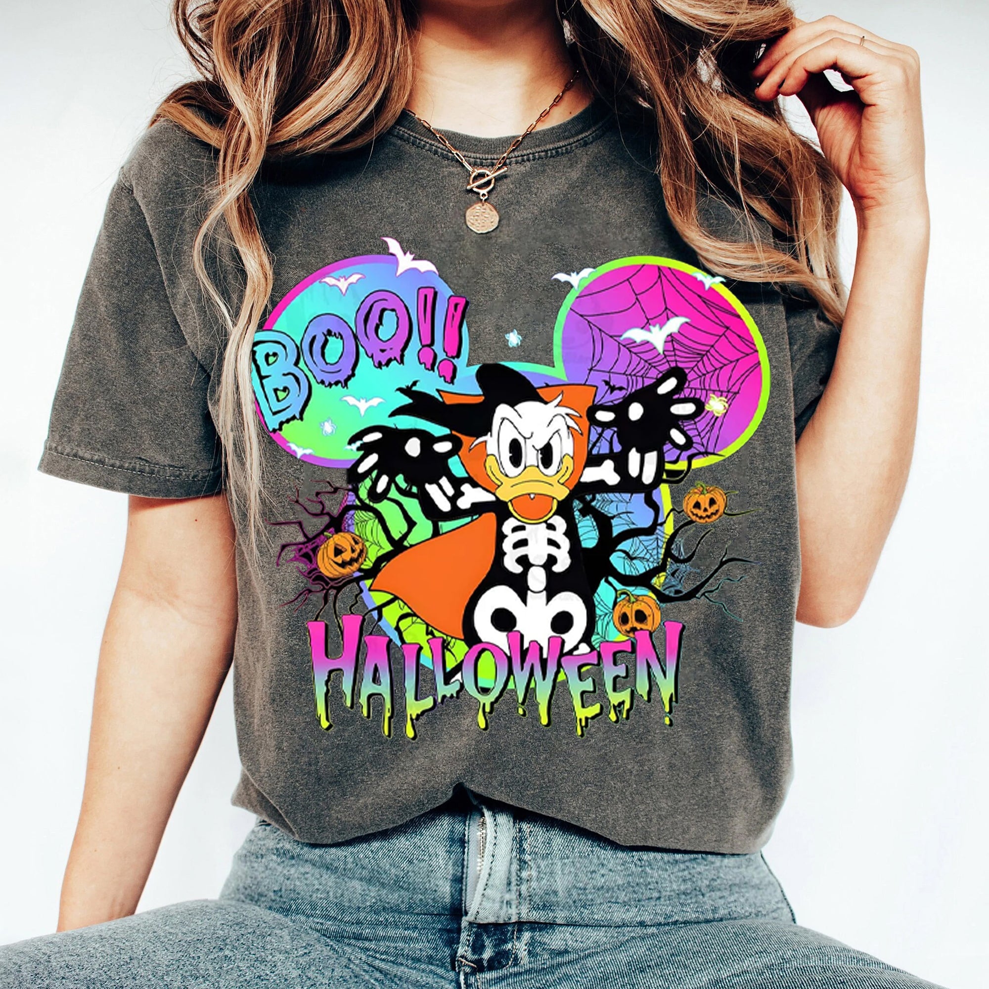 Mouse And Friend Halloween 2024 Shirt Bundle, Not So Scary Halloween Shirt, Family Halloween Shirts Shirt DH2407 28