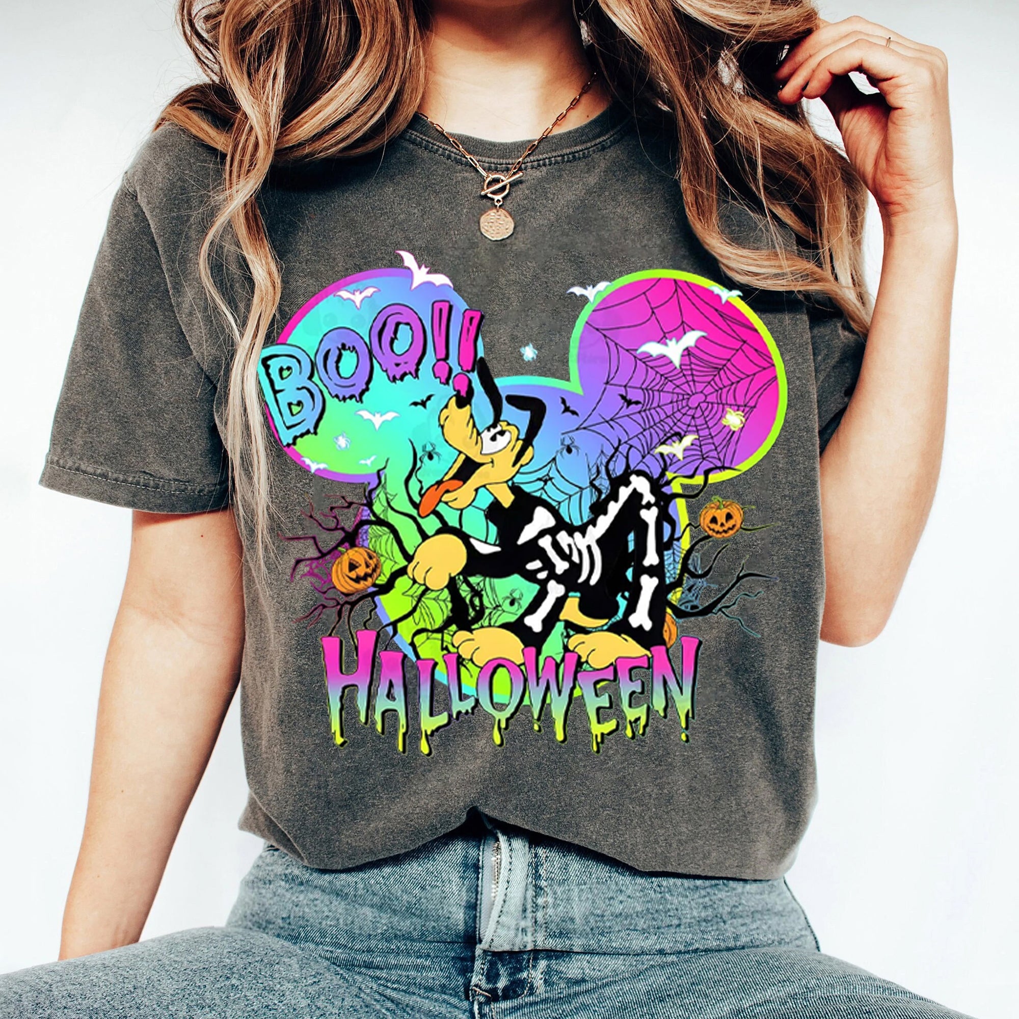 Mouse And Friend Halloween 2024 Shirt Bundle, Not So Scary Halloween Shirt, Family Halloween Shirts Shirt DH2407 31