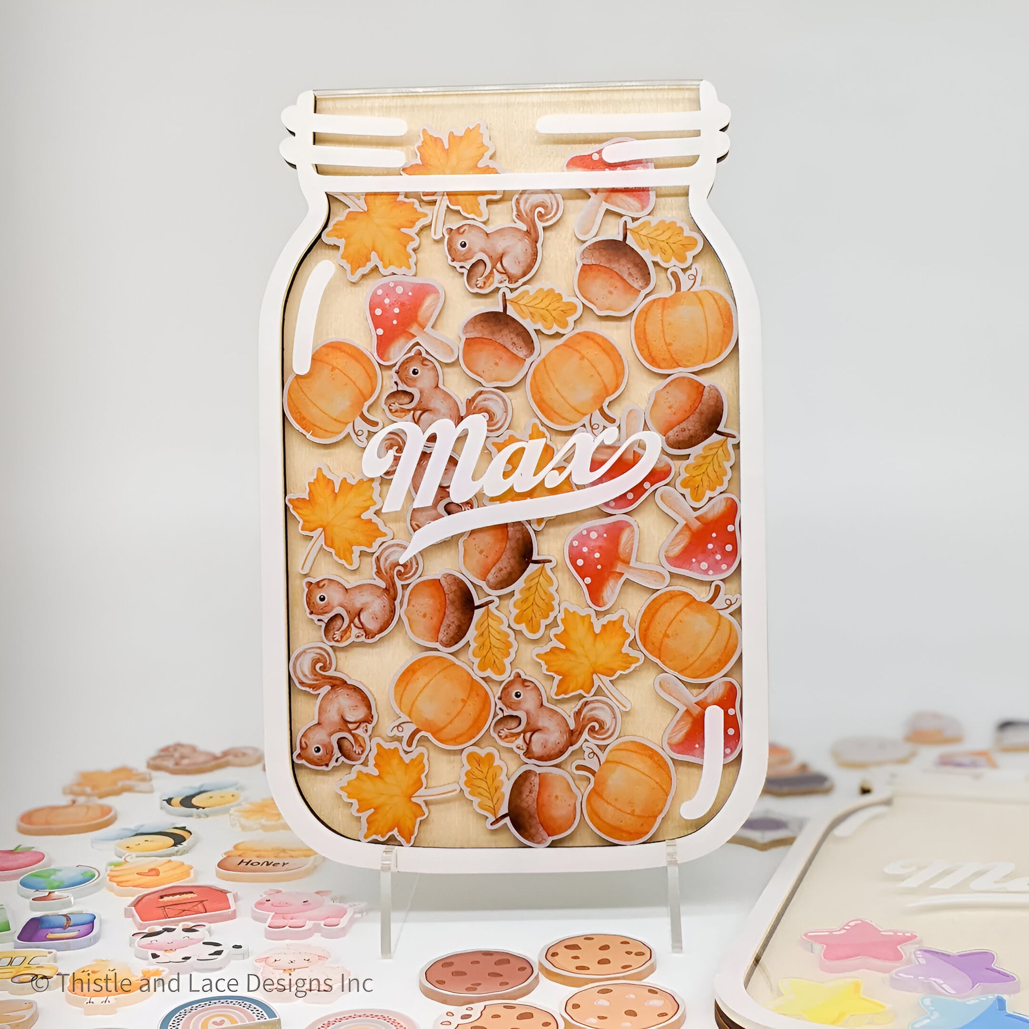 Fall reward jar tokens, personalized reward jar, reward system, reward tokens, reward chart, gift for kids, class reward jar, back to school rejar