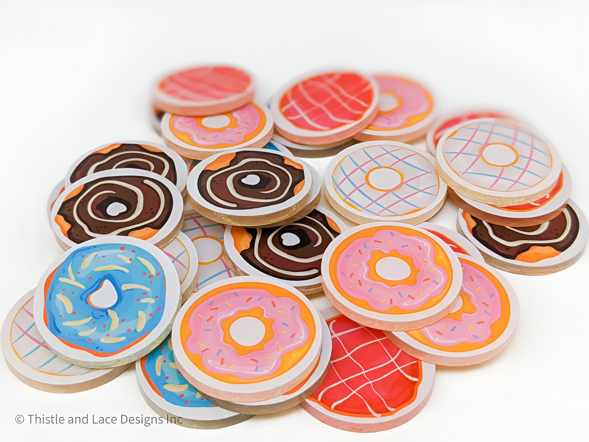 Donut reward jar tokens, personalized reward jar, doughnut reward system, reward tokens, reward chart, gift for kids, class reward jar rejar