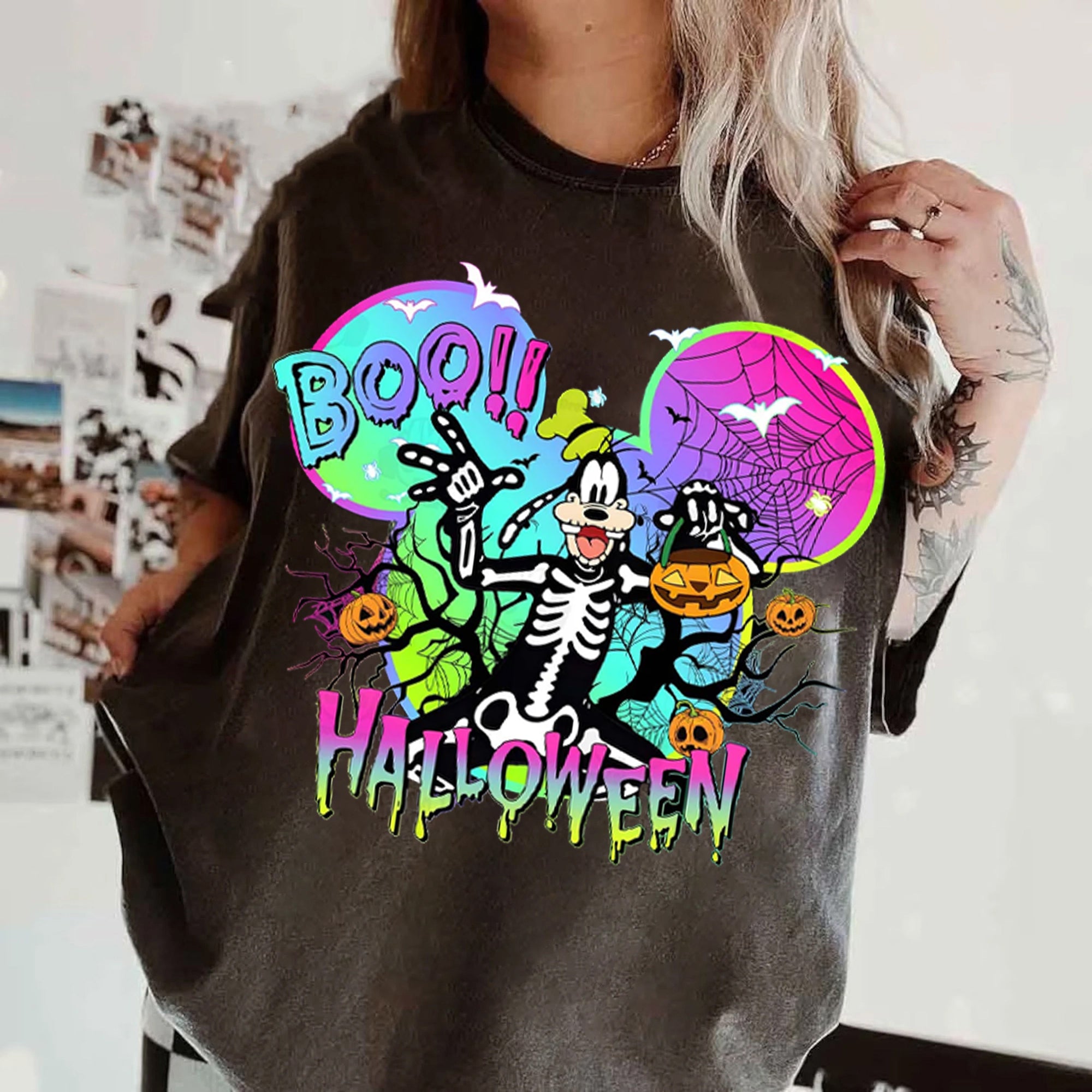 Mouse And Friend Halloween 2024 Shirt Bundle, Not So Scary Halloween Shirt, Family Halloween Shirts Shirt DH2407 27