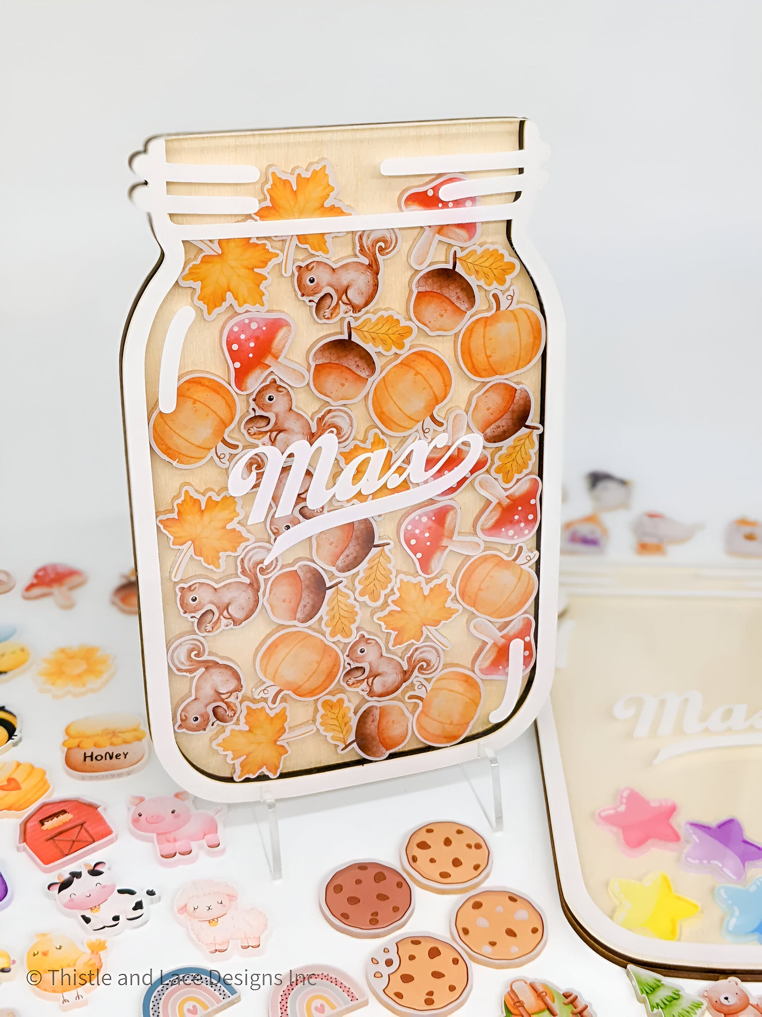 Fall reward jar tokens, personalized reward jar, reward system, reward tokens, reward chart, gift for kids, class reward jar, back to school rejar