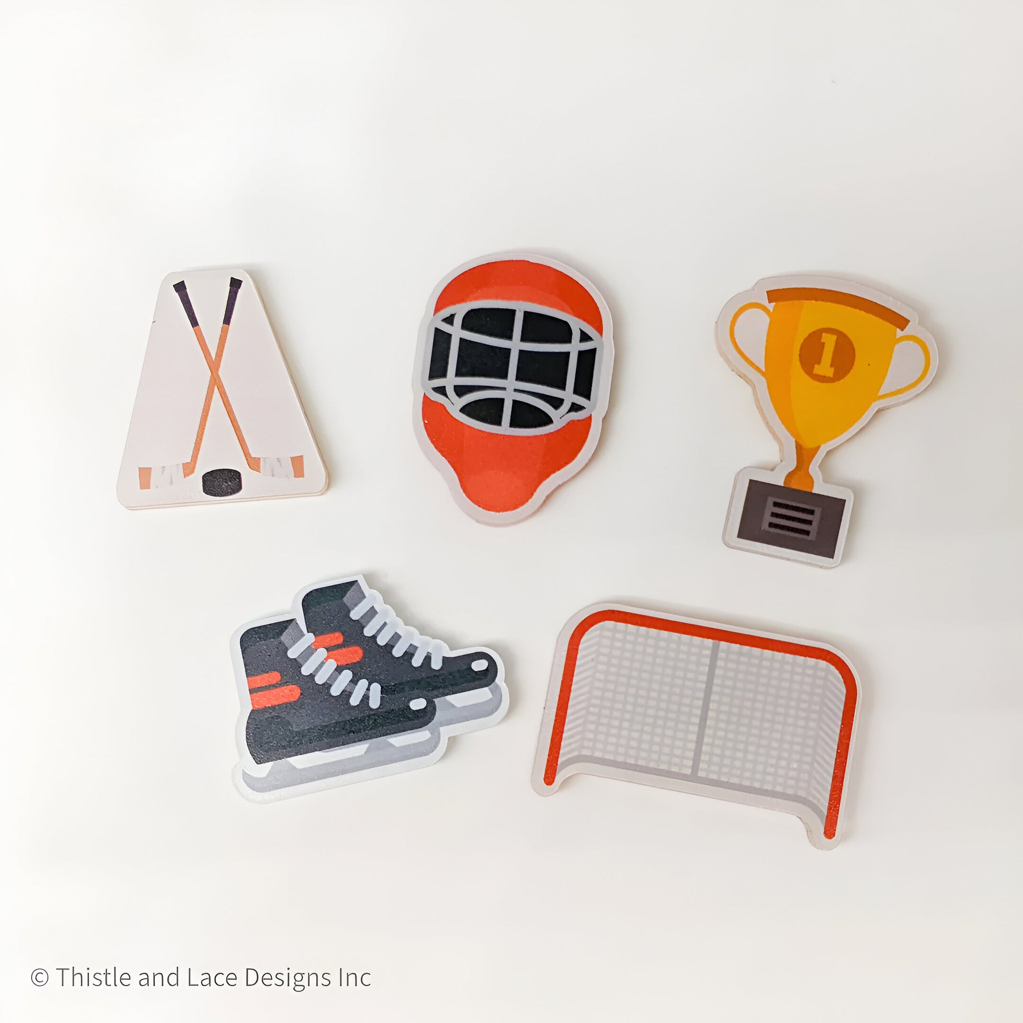 Hockey themed reward jar tokens, personalized reward jars, magnetic reward jar, ice hockey gift for boys, gift for kids, magnet reward jar rejar