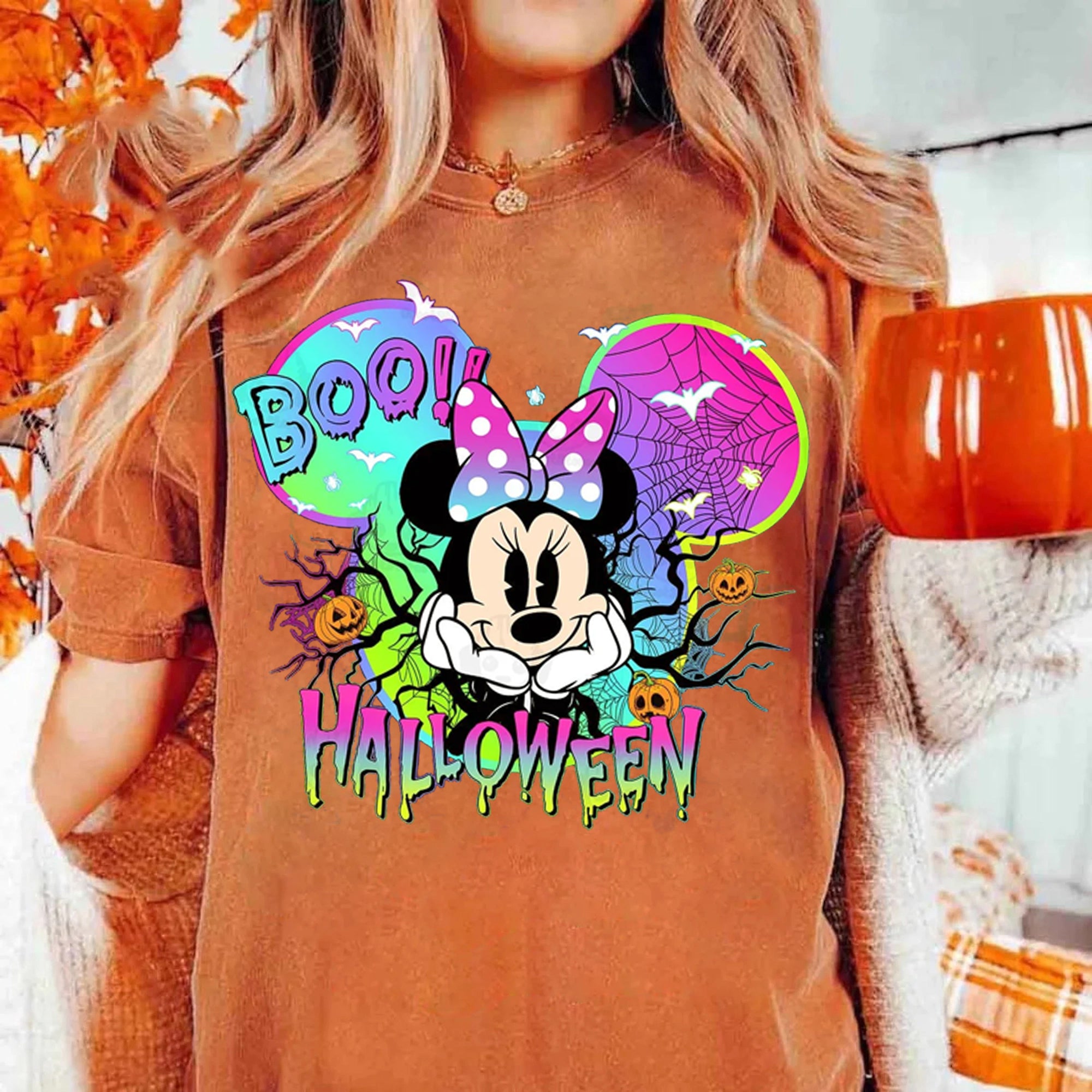 Mouse And Friend Halloween 2024 Shirt Bundle, Not So Scary Halloween Shirt, Family Halloween Shirts Shirt DH2407 26