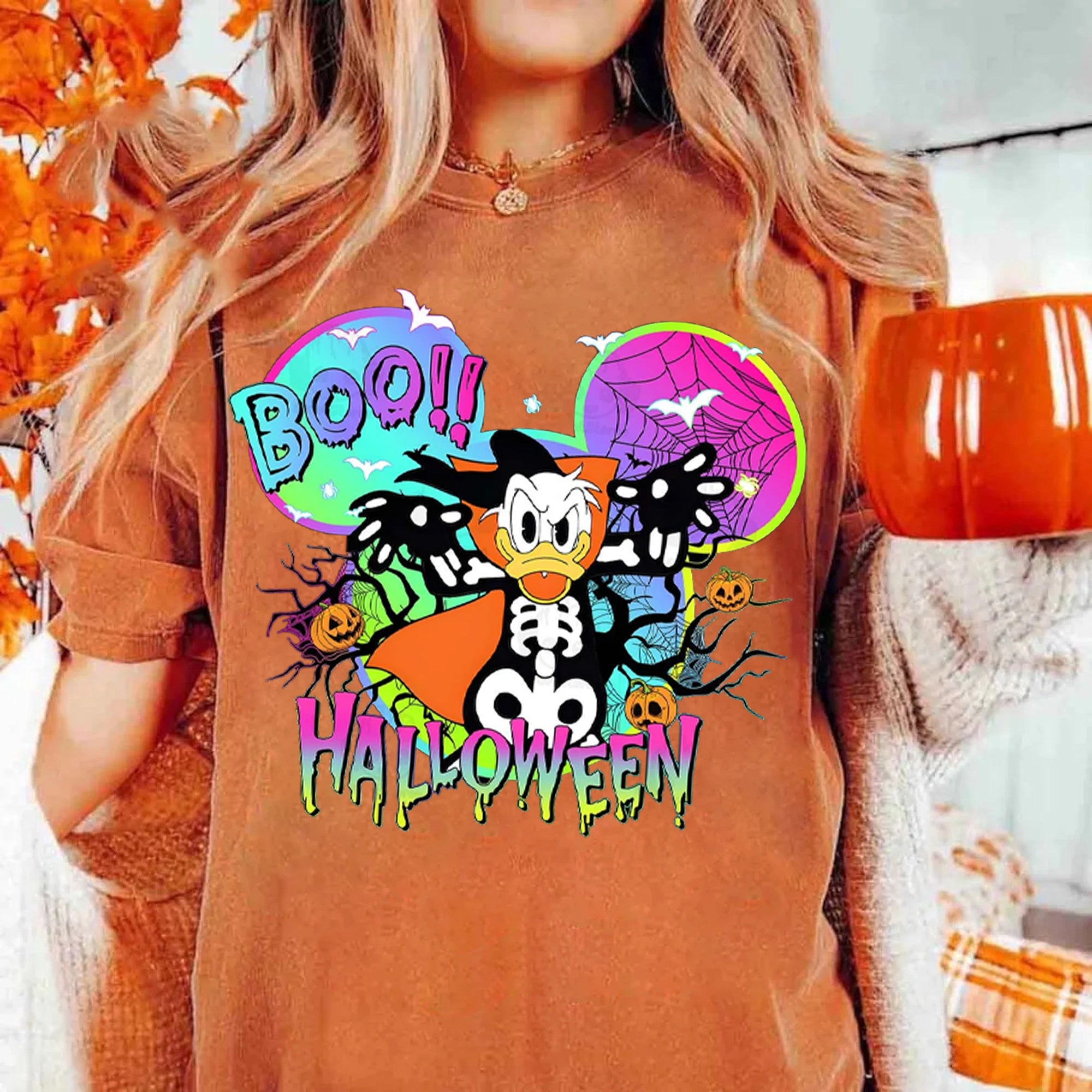 Mouse And Friend Halloween 2024 Shirt Bundle, Not So Scary Halloween Shirt, Family Halloween Shirts Shirt DH2407 28