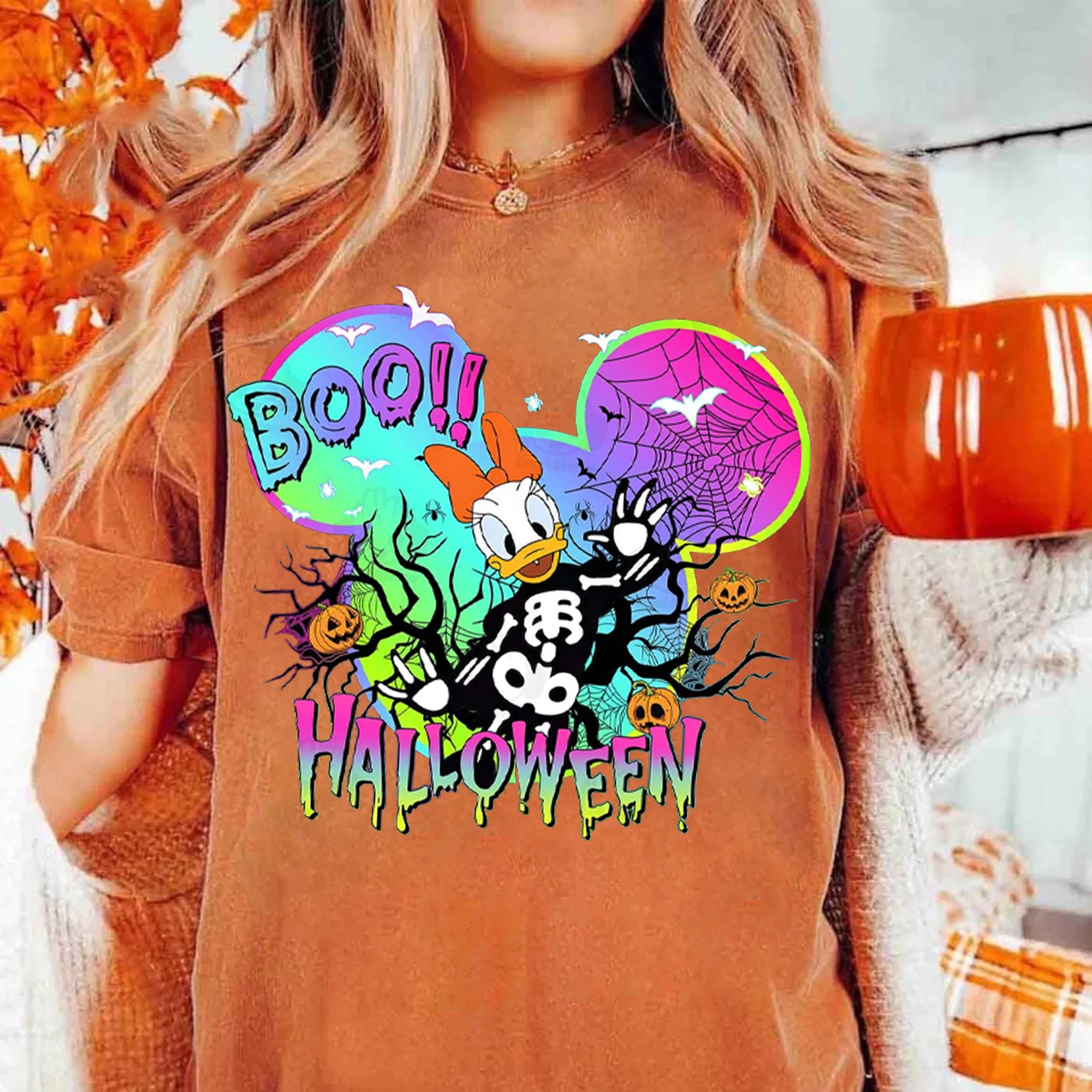 Mouse And Friend Halloween 2024 Shirt Bundle, Not So Scary Halloween Shirt, Family Halloween Shirts Shirt DH2407 29