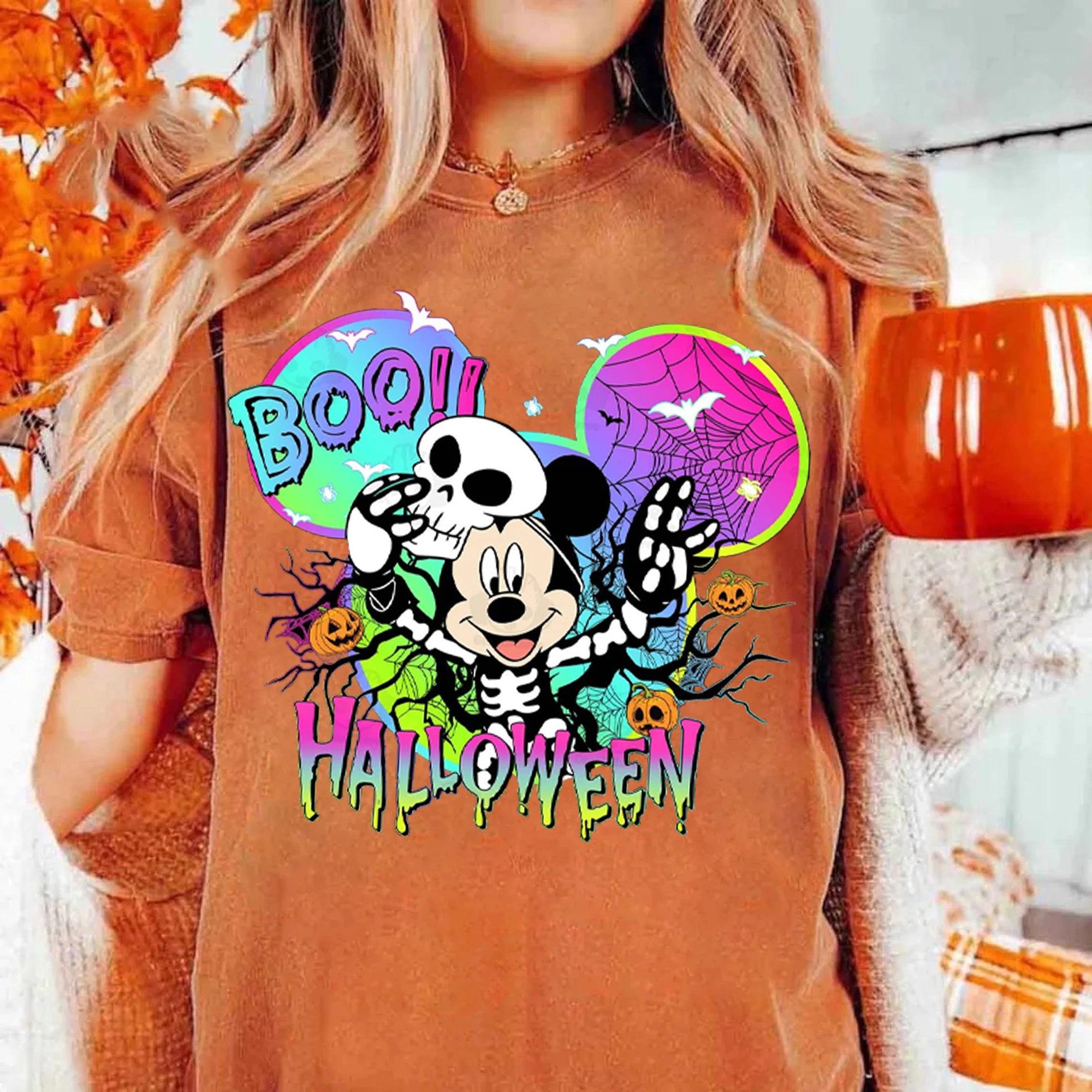 Mouse And Friend Halloween 2024 Shirt Bundle, Not So Scary Halloween Shirt, Family Halloween Shirts Shirt DH2407 30