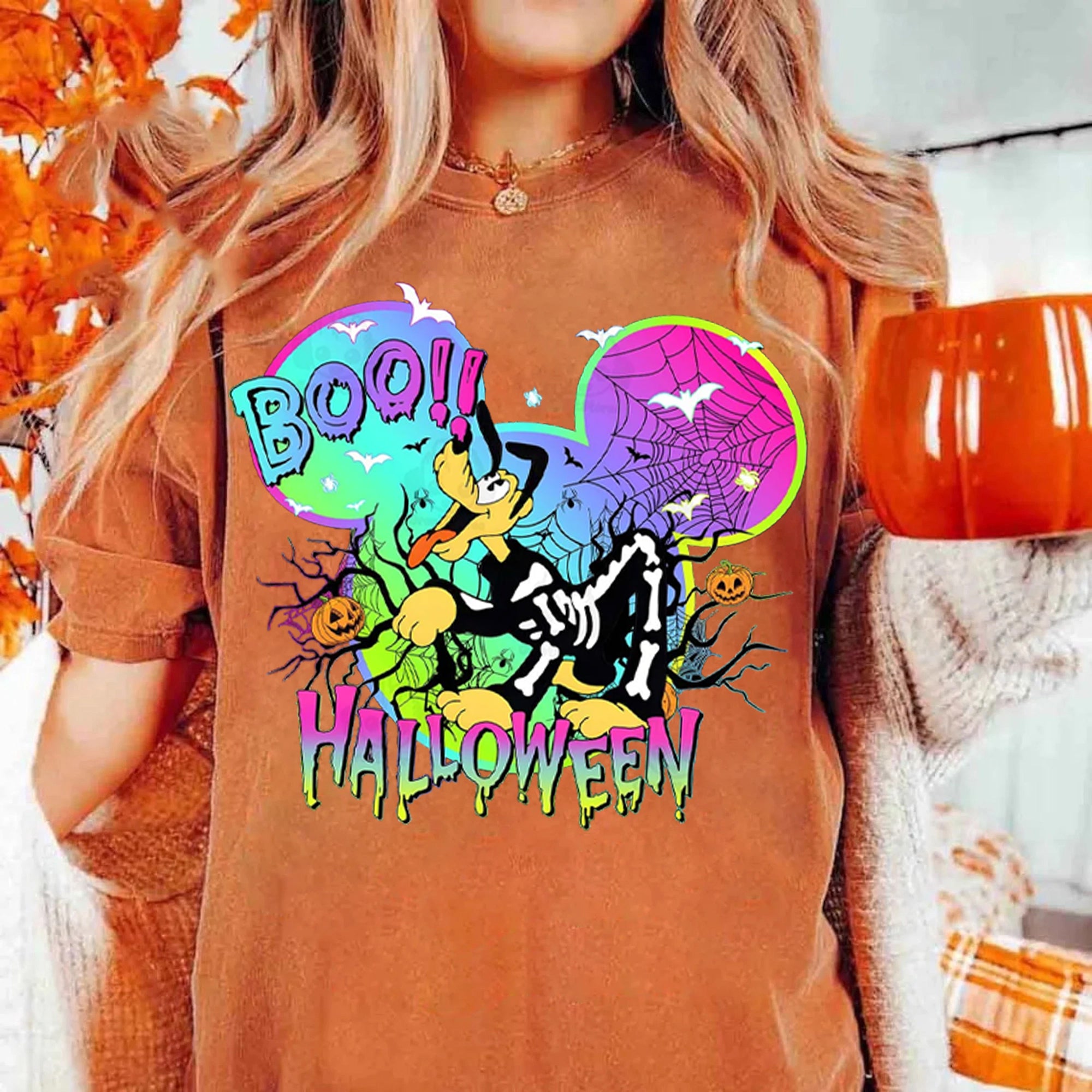 Mouse And Friend Halloween 2024 Shirt Bundle, Not So Scary Halloween Shirt, Family Halloween Shirts Shirt DH2407 31