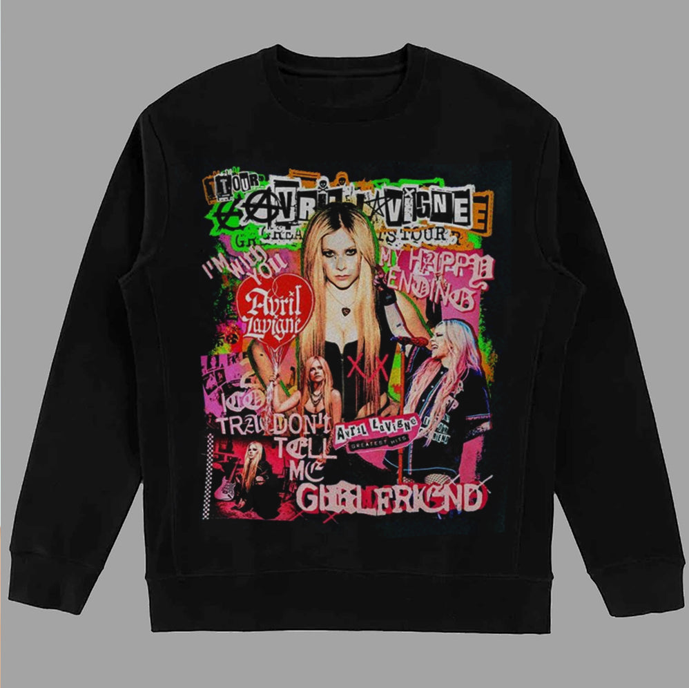 Avril Lavigne 2024 Tour Shirt, Avril Lavigne Fan Shirt, Avril Lavigne 2024 Greatest Hits Tour Shirt, Avril Lavigne Concert Shirt Fan MS24