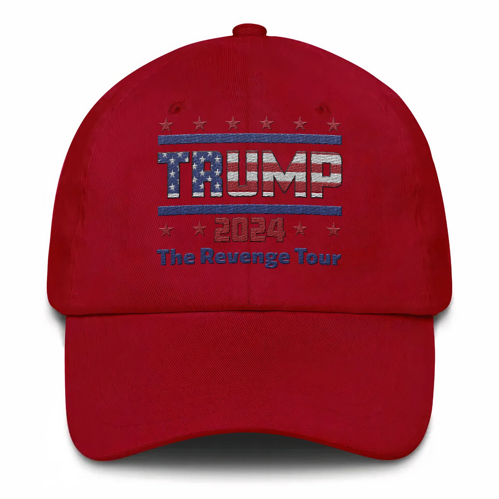 The Revenge Tour 2024 Trump Embroidered Hat #28 Tu4