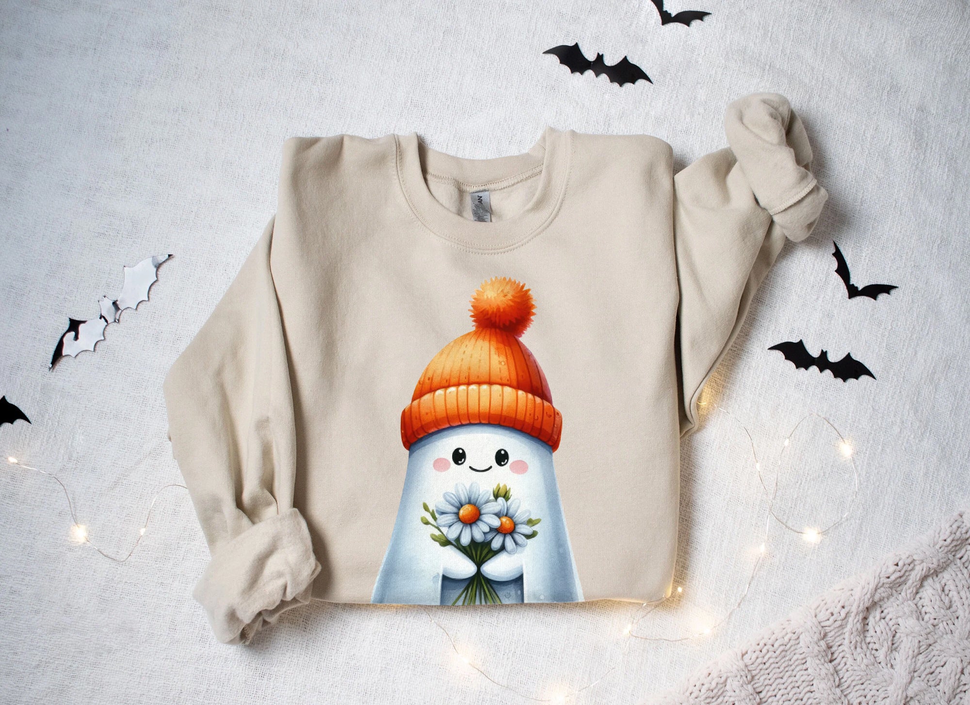 Halloween Ghost Shirt, Cute Ghost Shirt, Womens Halloween Shirt, Cute Fall Shirt, Spooky Season Shirt HW2507 15