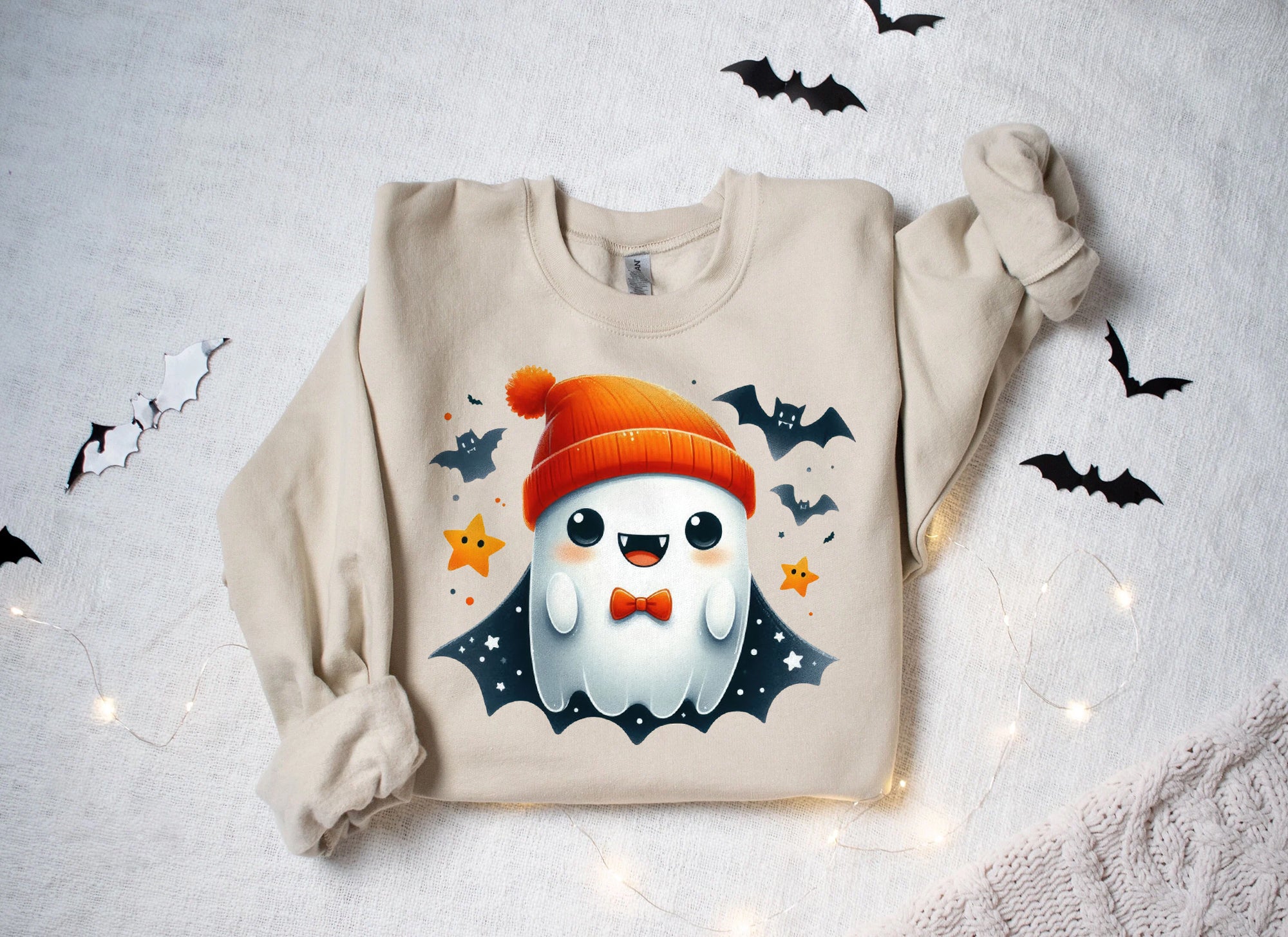 Halloween Ghost Shirt, Cute Ghost Shirt, Womens Halloween Shirt, Cute Fall Shirt, Spooky Season Shirt HW2507 08