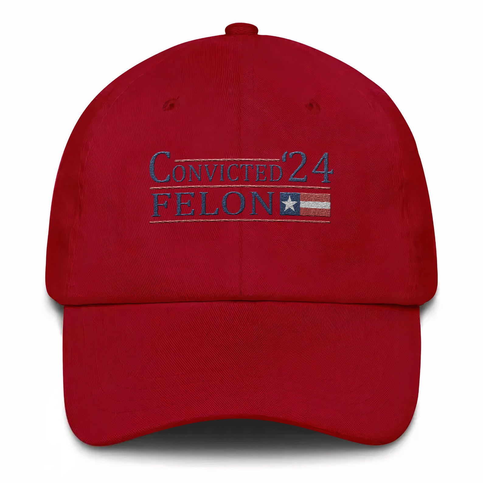 Convicted 24 Felon Embroidered Hat #1 Tu4