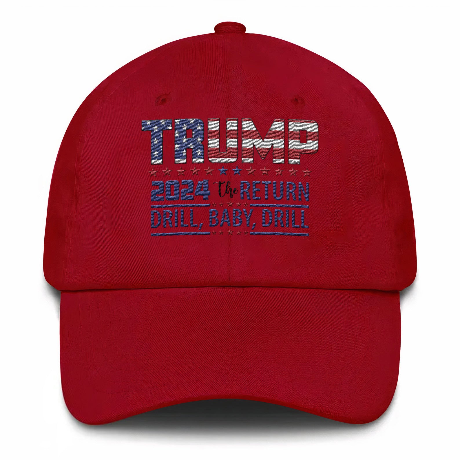 Trump Return Drill Embroidered Hat #2 Tu4