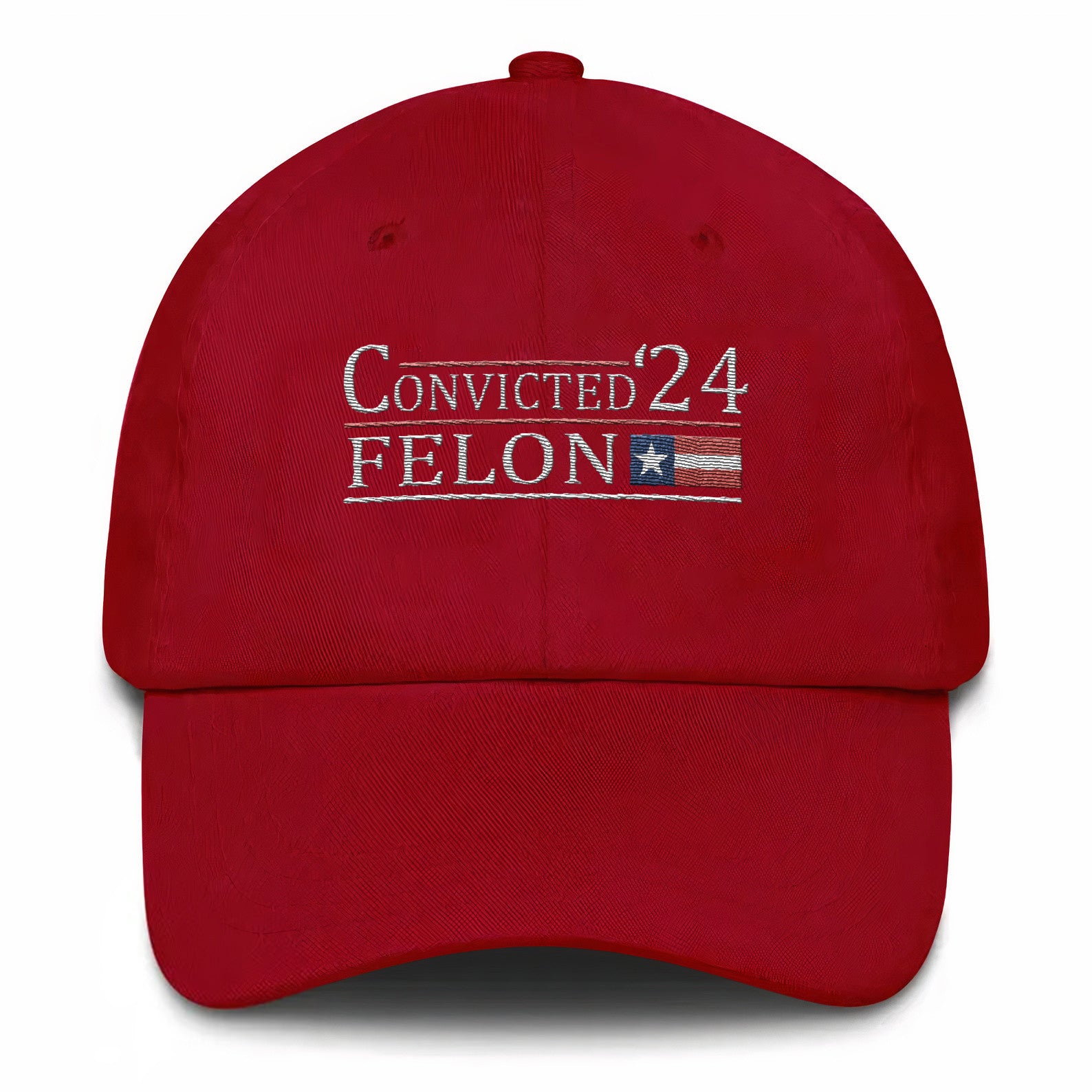 Convicted 24 Felon Embroidered Hat #14 Tu4