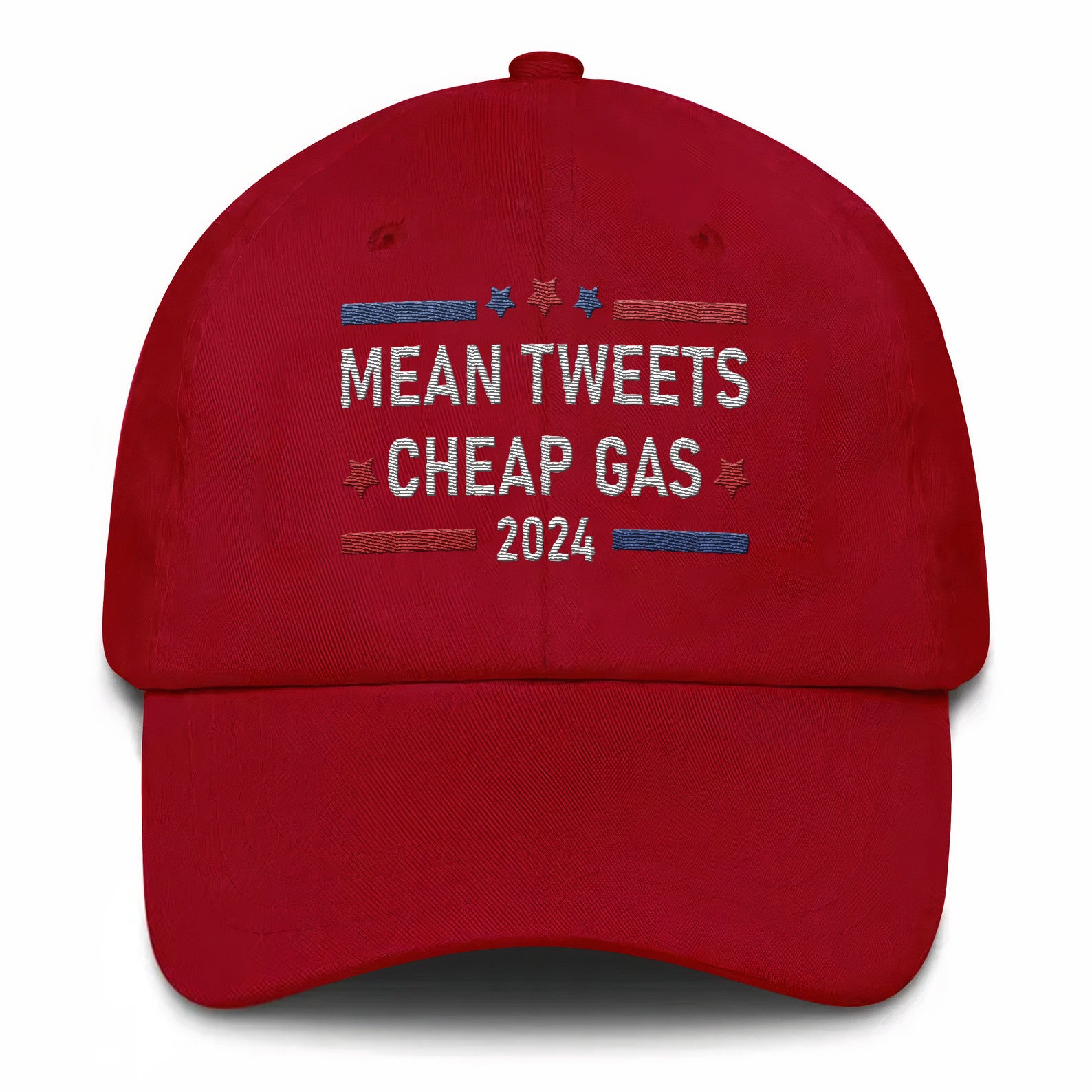 Mean Tweets 2024 Trump Embroidered Hat #15 Tu4