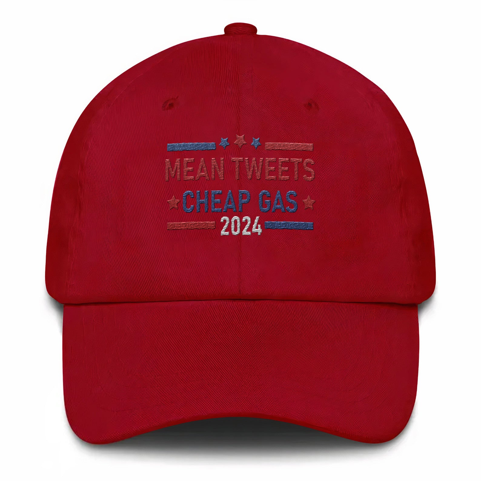 Mean Tweets Cheap Gas Embroidered Hat #22 Tu4