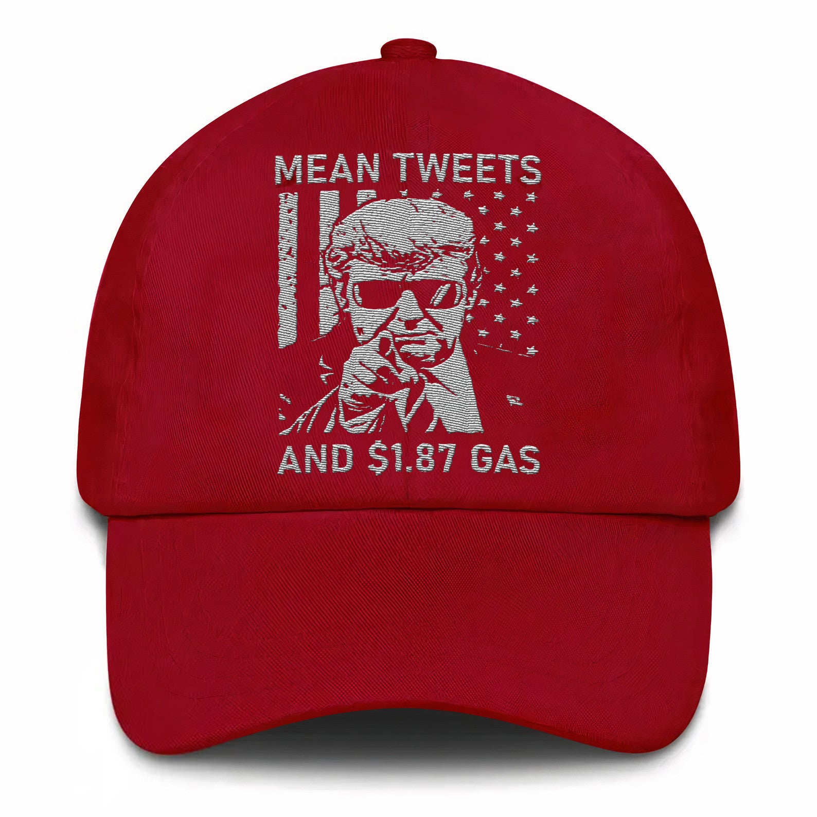 Mean Tweets 24 Trump Embroidered Hat #49 Tu4