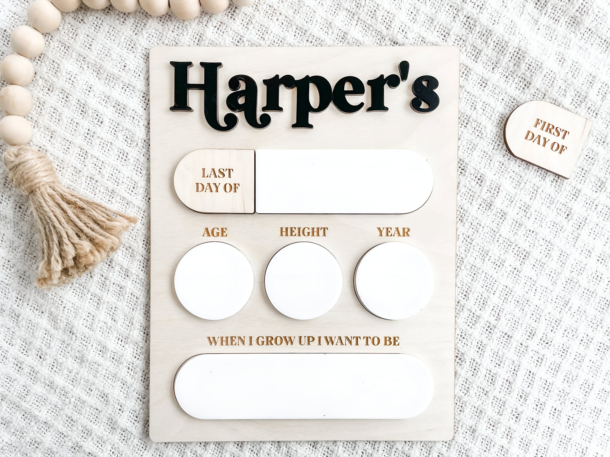 First Day of School Board scsign1