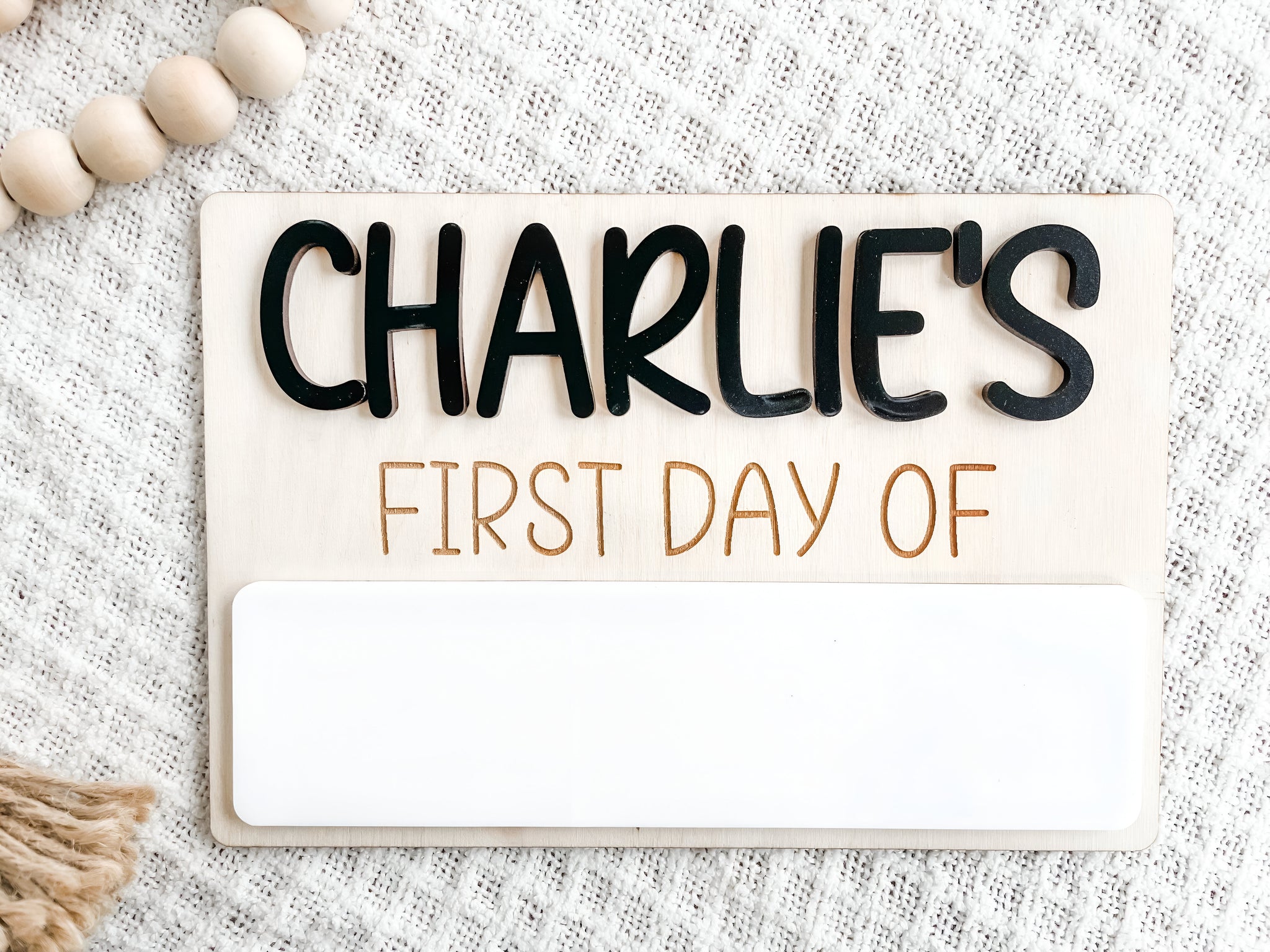 First and Last Day of School Board scsign1