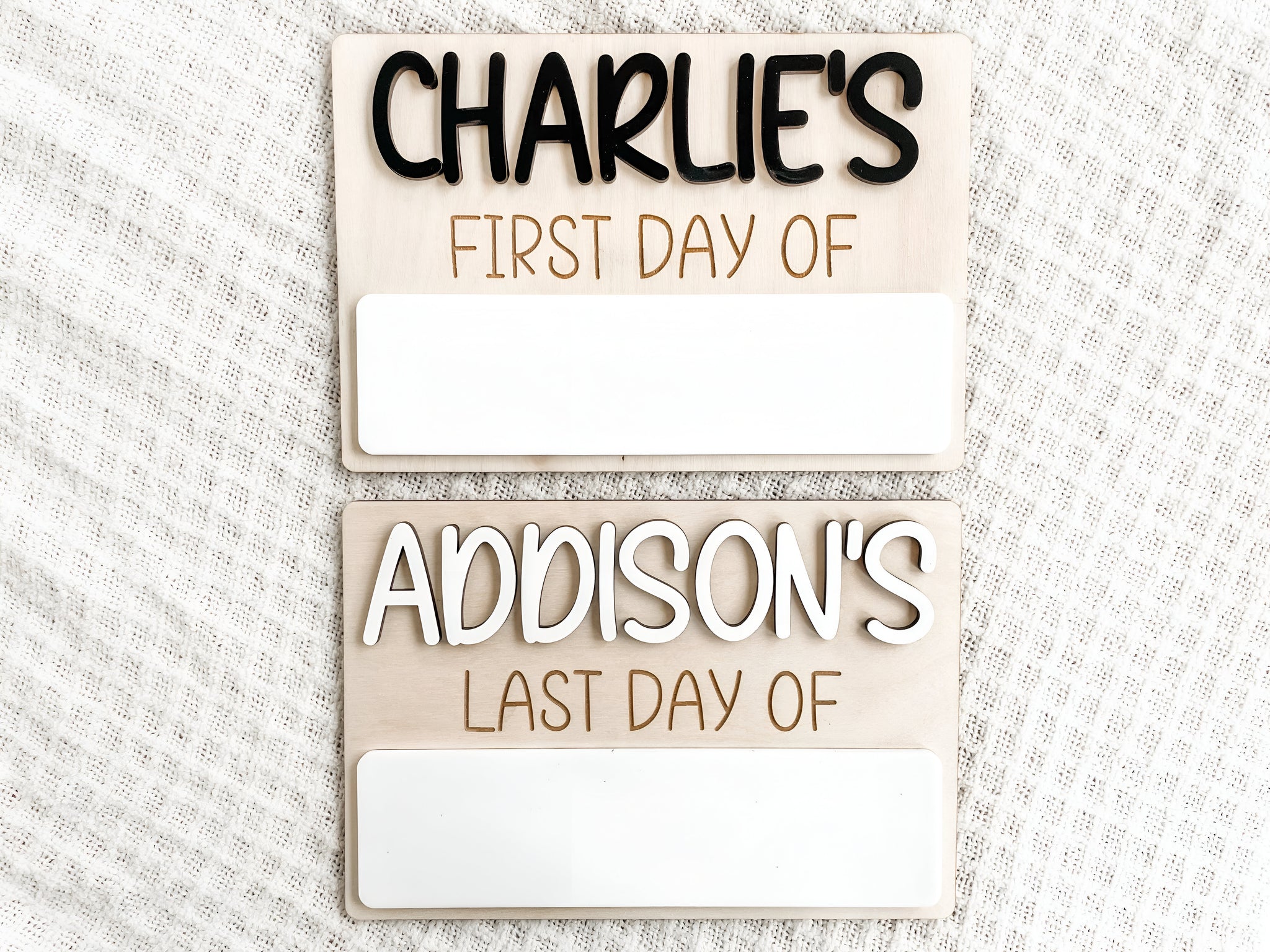 First and Last Day of School Board scsign1