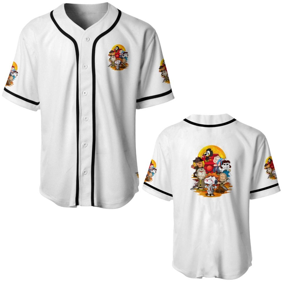 Snoopy Fall Sweatshirt, Snoopy Pumpkin Hoodie, Halloween Cartoon Dog Crewneck Sweatshirt Sleeve DH2407 5